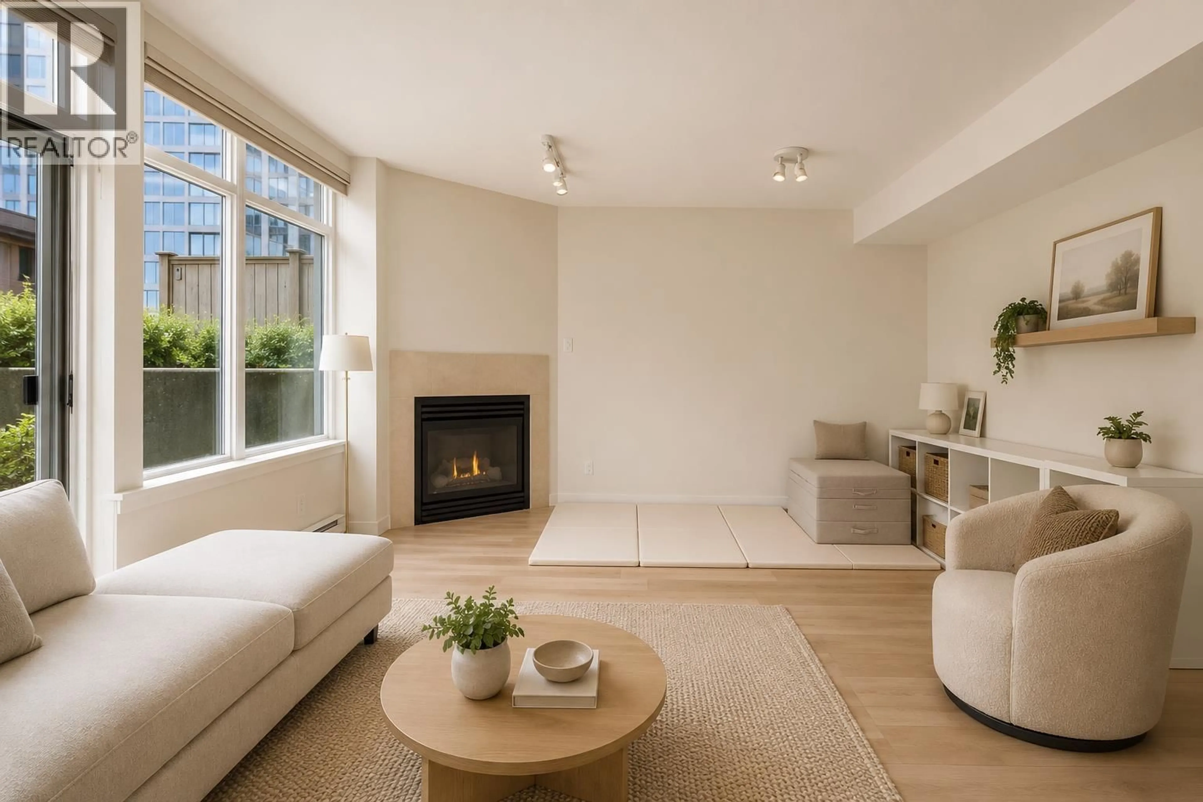 Living room with furniture, unknown for TH3 - 63 KEEFER PLACE, Vancouver British Columbia V6B6N6
