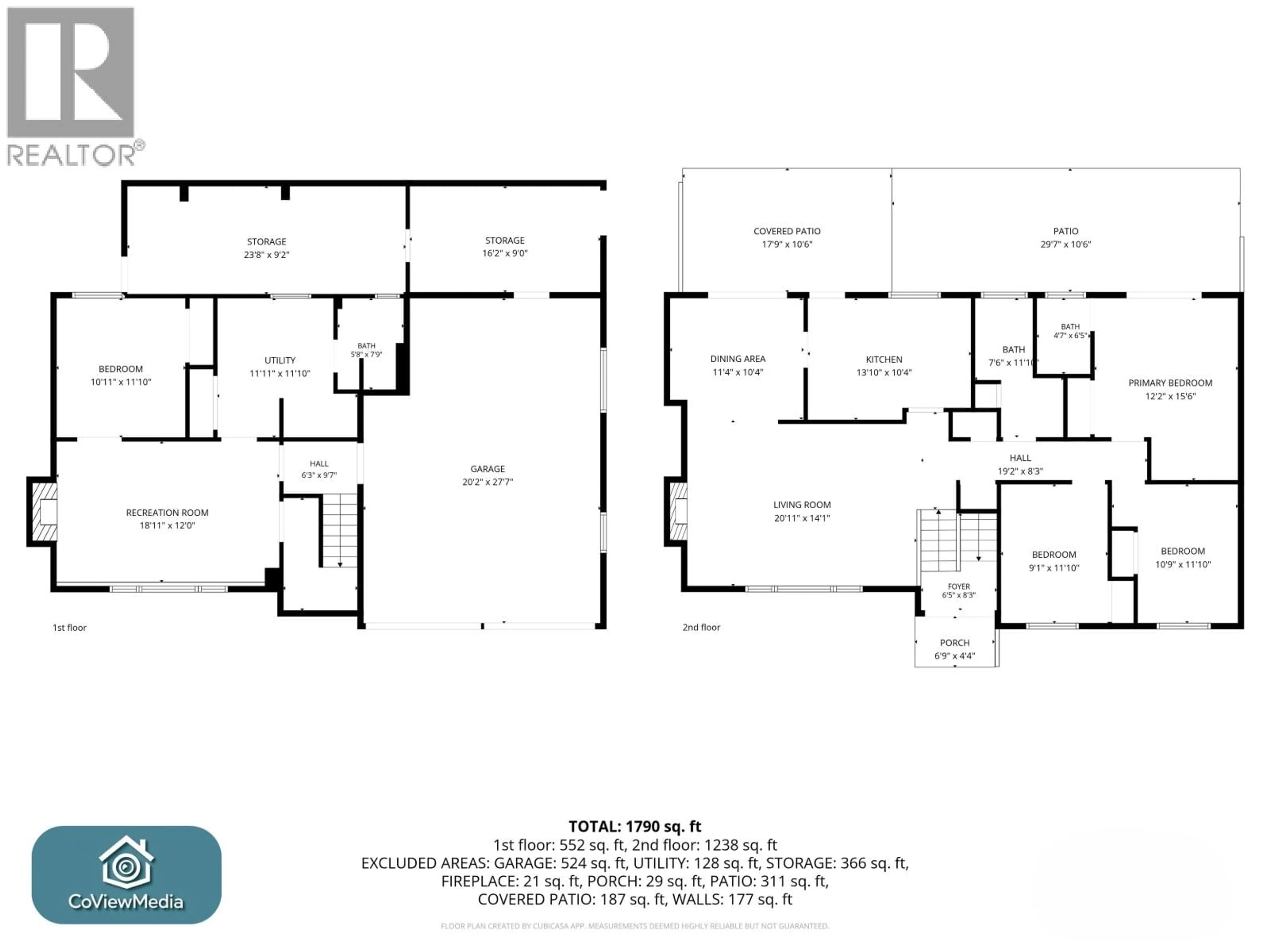Floor plan for 1576 PITT RIVER ROAD, Port Coquitlam British Columbia V3C1P2