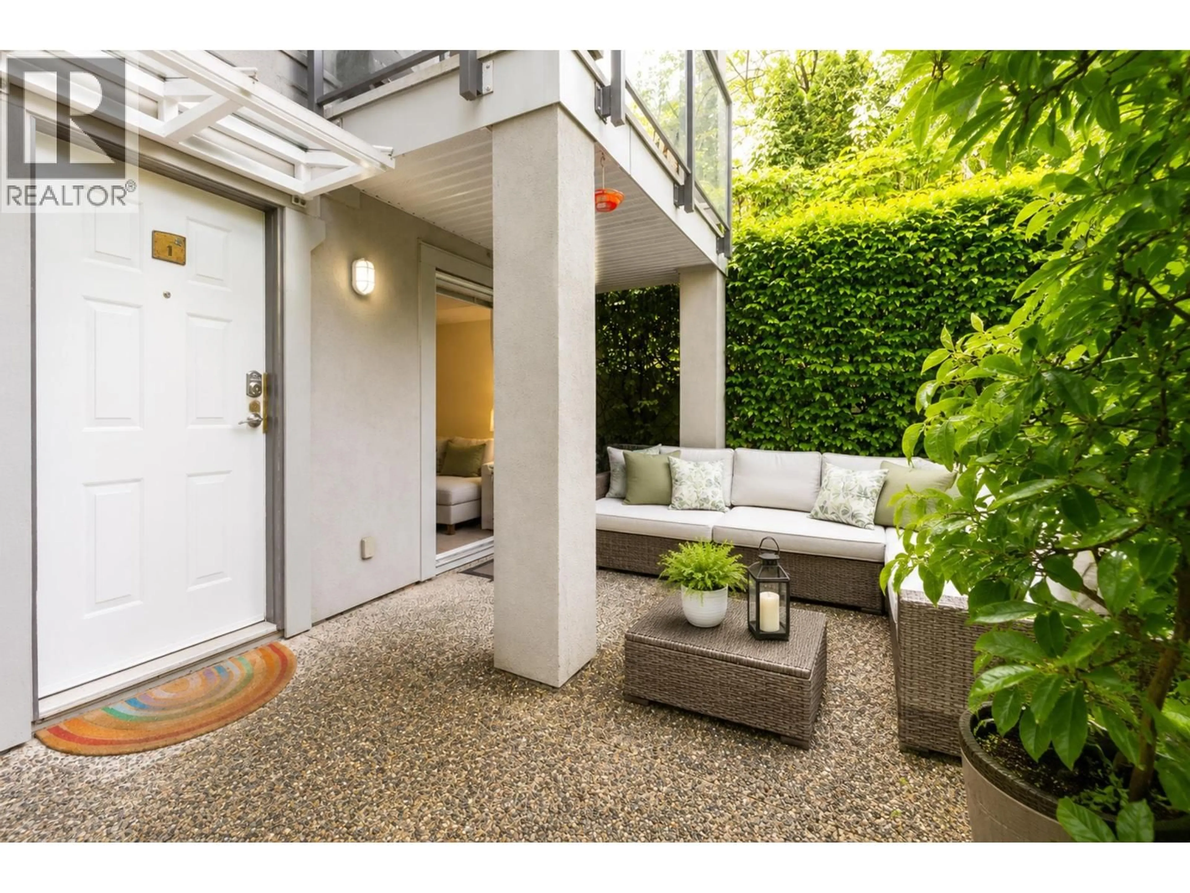 Patio, street for 1 - 1386 6TH AVENUE, Vancouver British Columbia V6H1A7