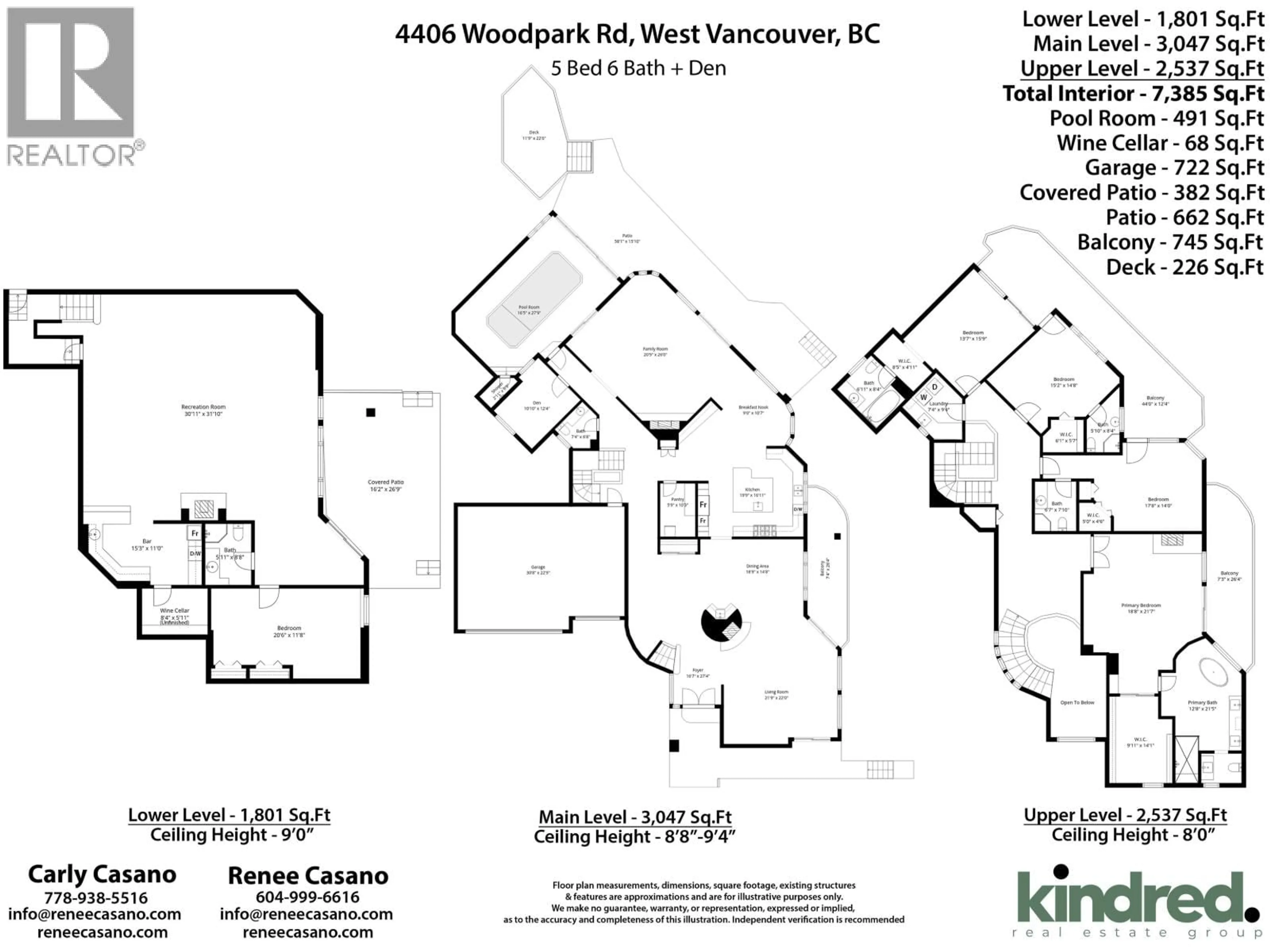 Floor plan for 4406 WOODPARK ROAD, West Vancouver British Columbia V7S2W4