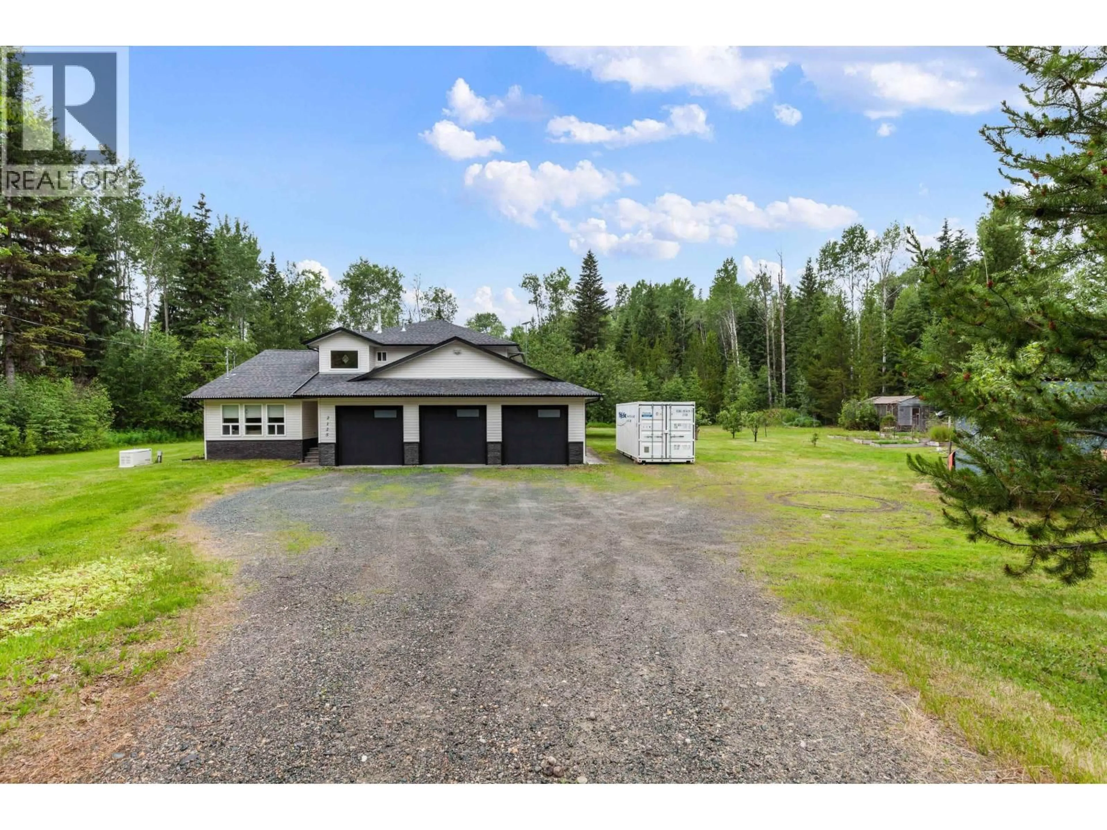 A pic from outside/outdoor area/front of a property/back of a property/a pic from drone, unknown for 2125 SHARELENE DRIVE, Prince George British Columbia V2M7B6