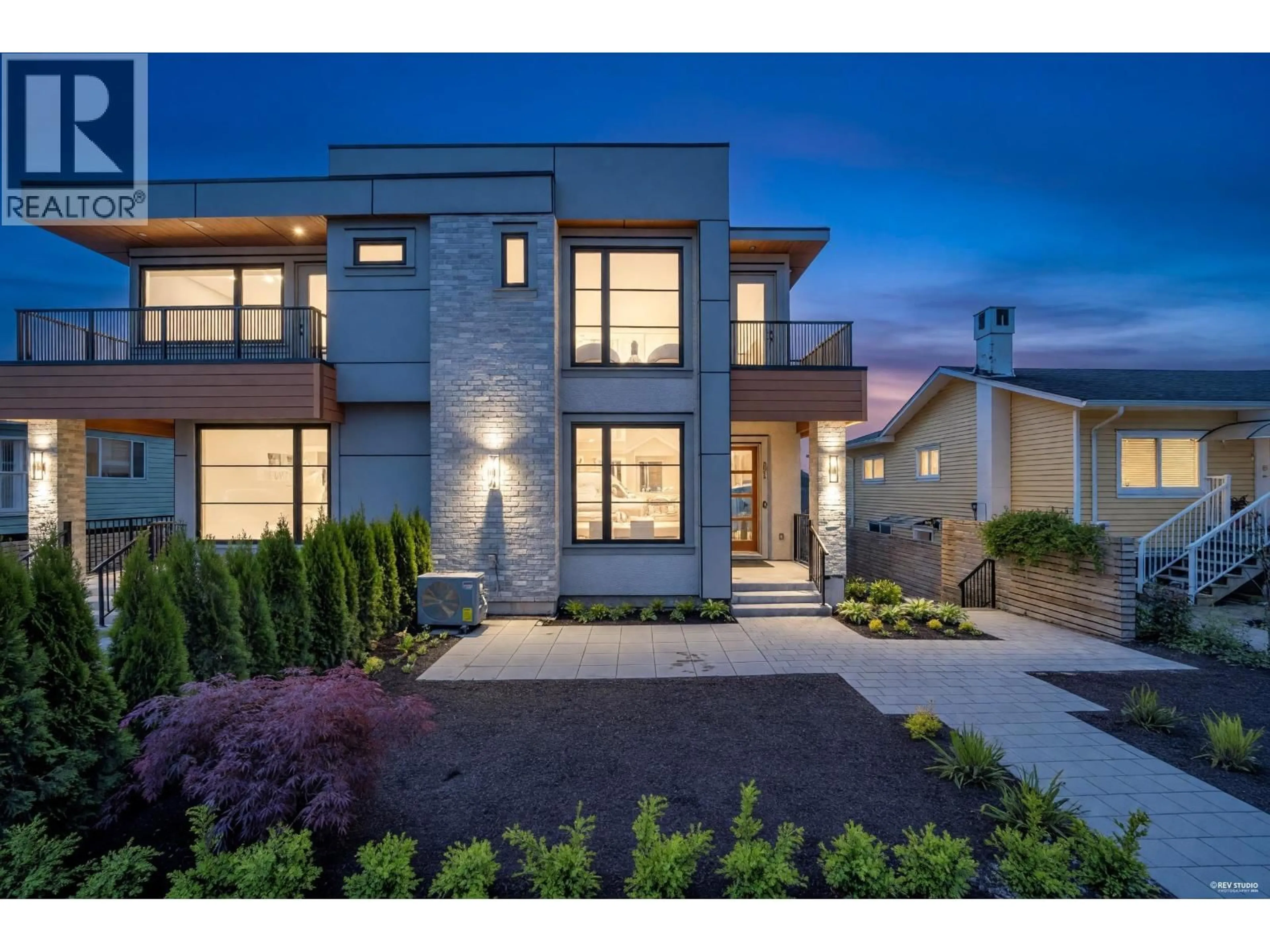 Home with brick exterior material, street for 946 DANSEY AVENUE, Coquitlam British Columbia V3K3G7