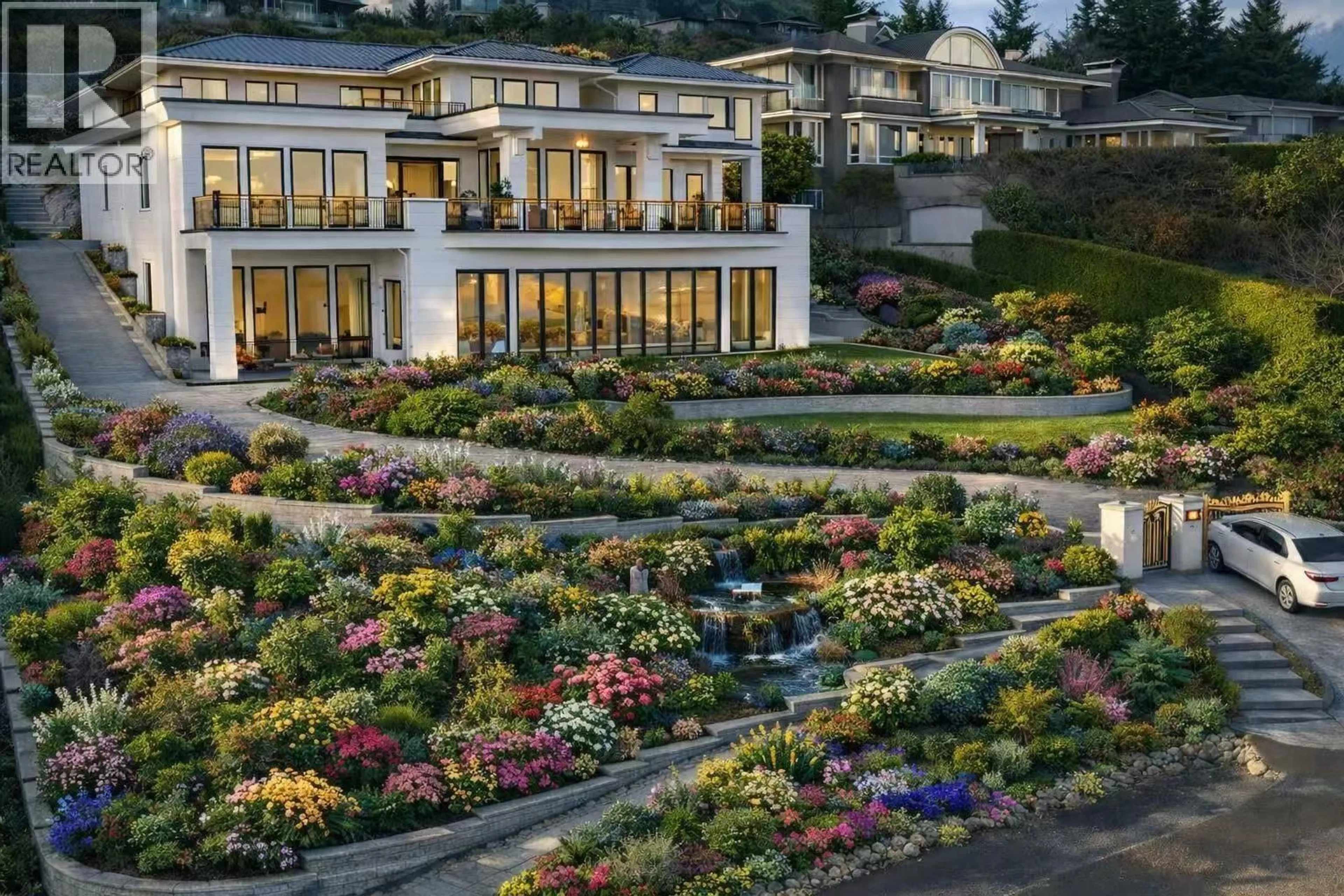 Patio, mountain view for 835 FARMLEIGH ROAD, West Vancouver British Columbia V7S1Z8