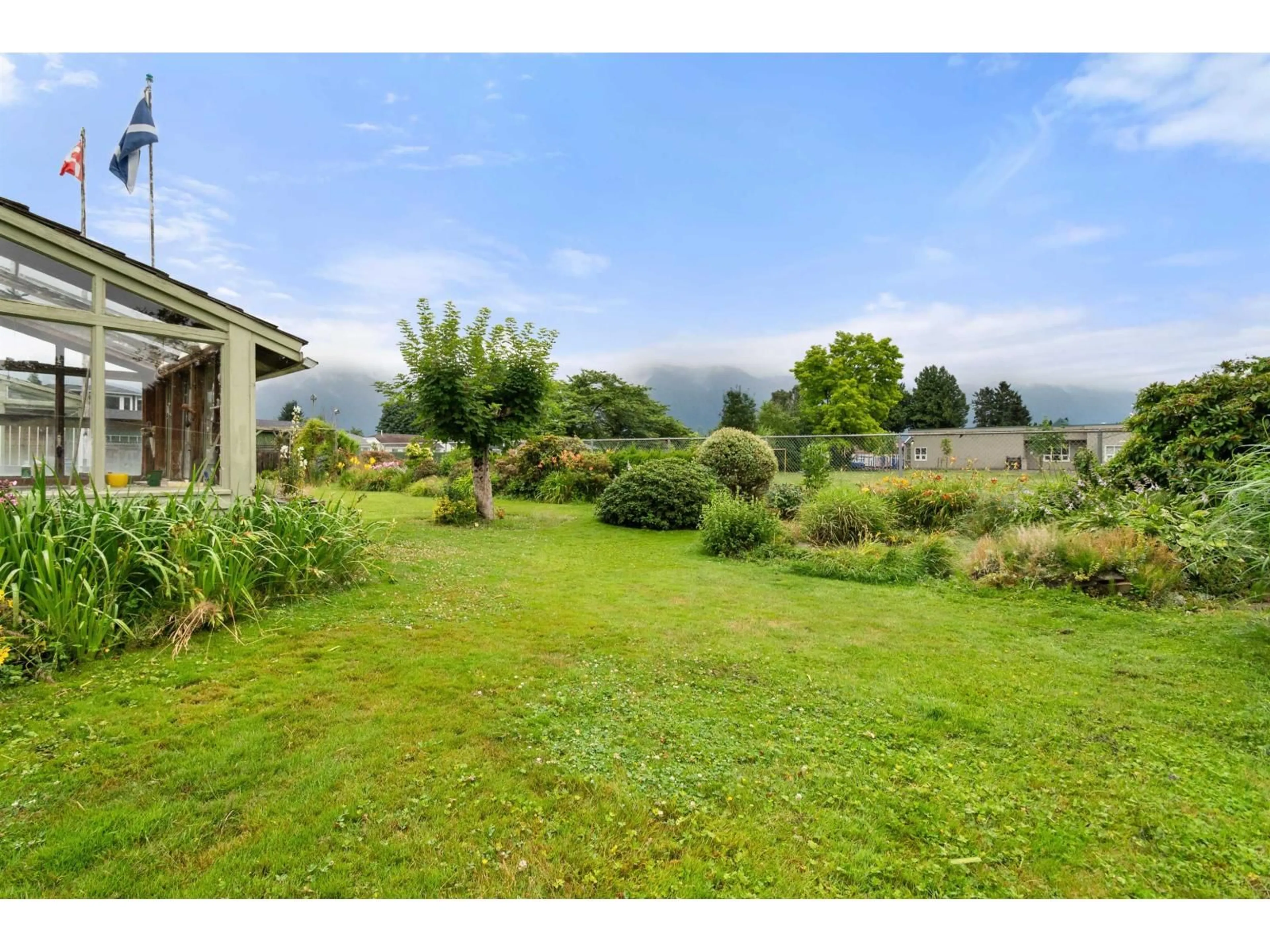 A pic from outside/outdoor area/front of a property/back of a property/a pic from drone, mountain view for 1653 ROSEVALE STREET, Agassiz British Columbia V0M1A2