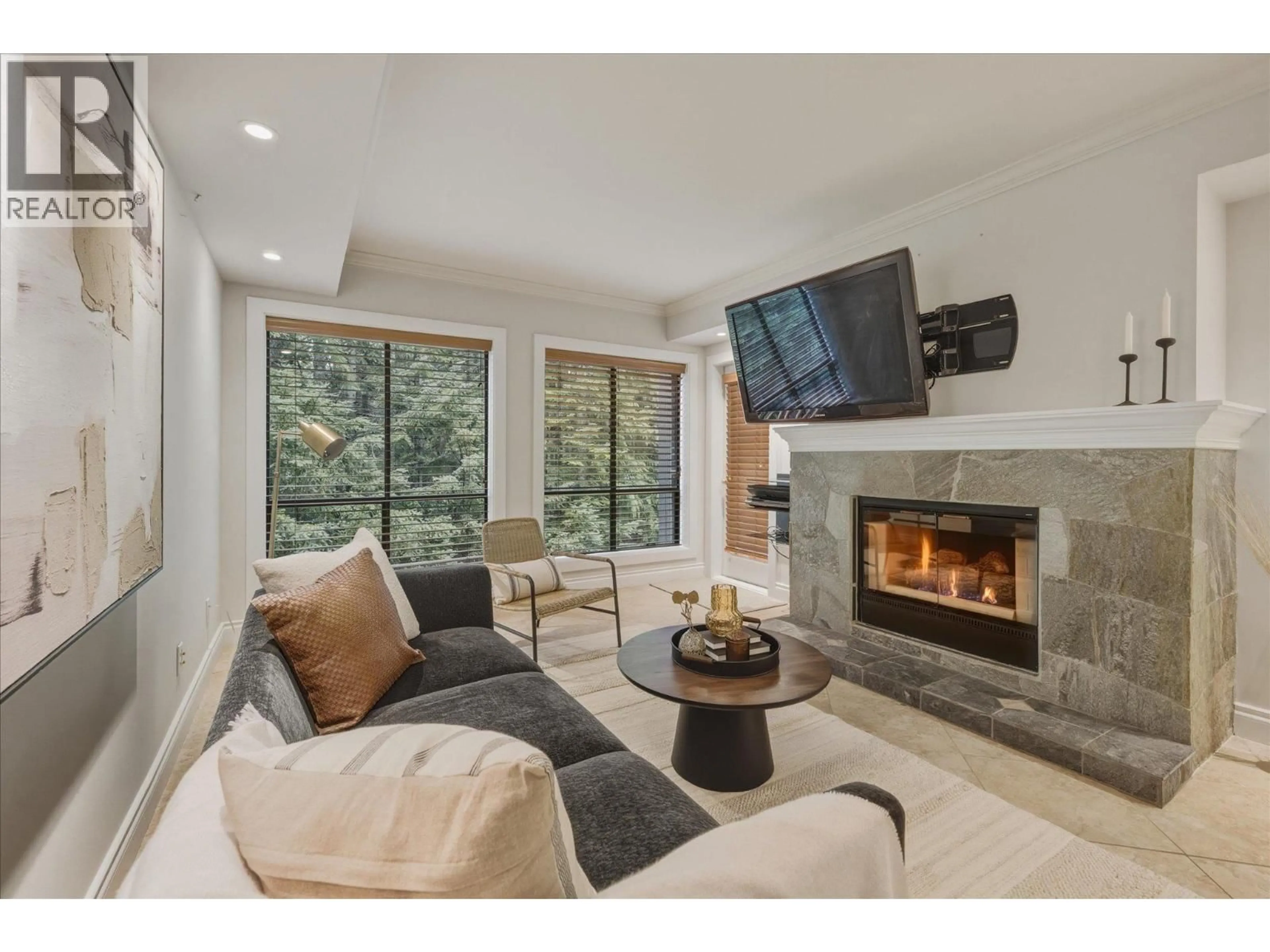 Living room with furniture, unknown for 101 - 4821 SPEARHEAD DRIVE, Whistler British Columbia V8E1E8