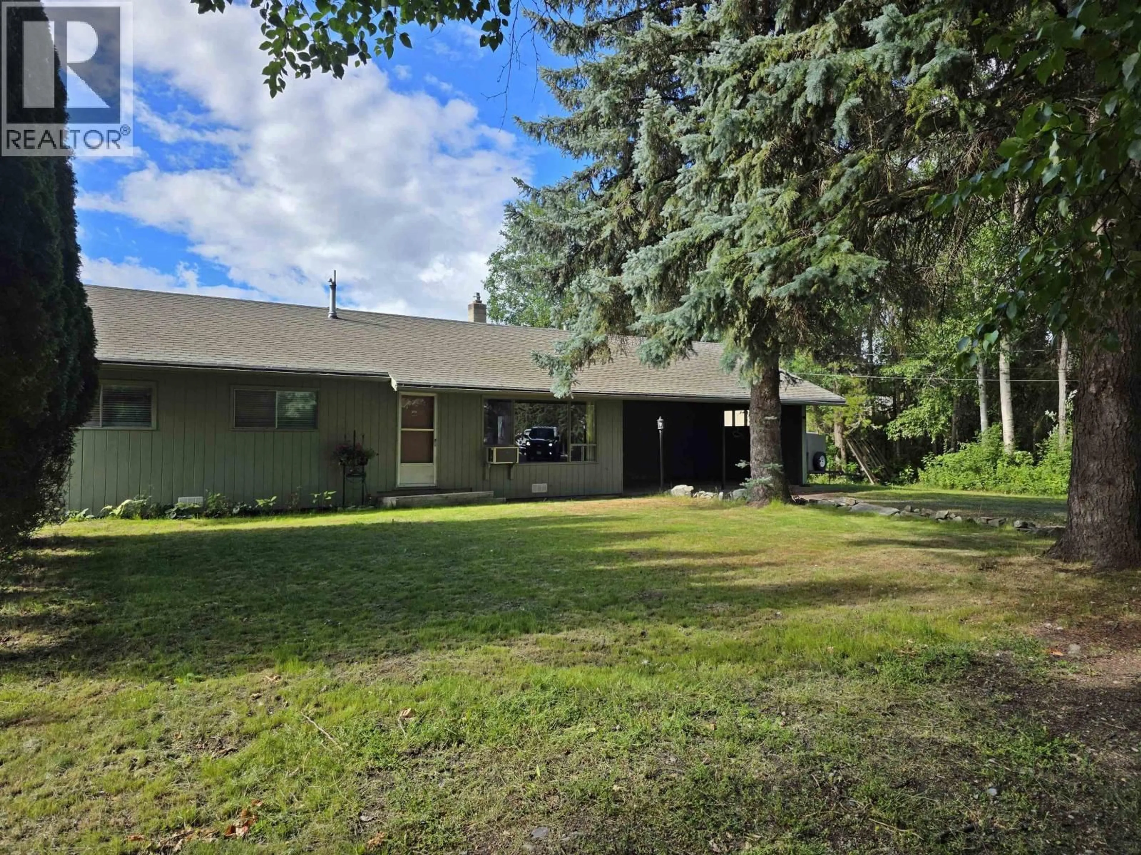 A pic from outside/outdoor area/front of a property/back of a property/a pic from drone, unknown for 2521 GOOK ROAD, Quesnel British Columbia V2J4H8