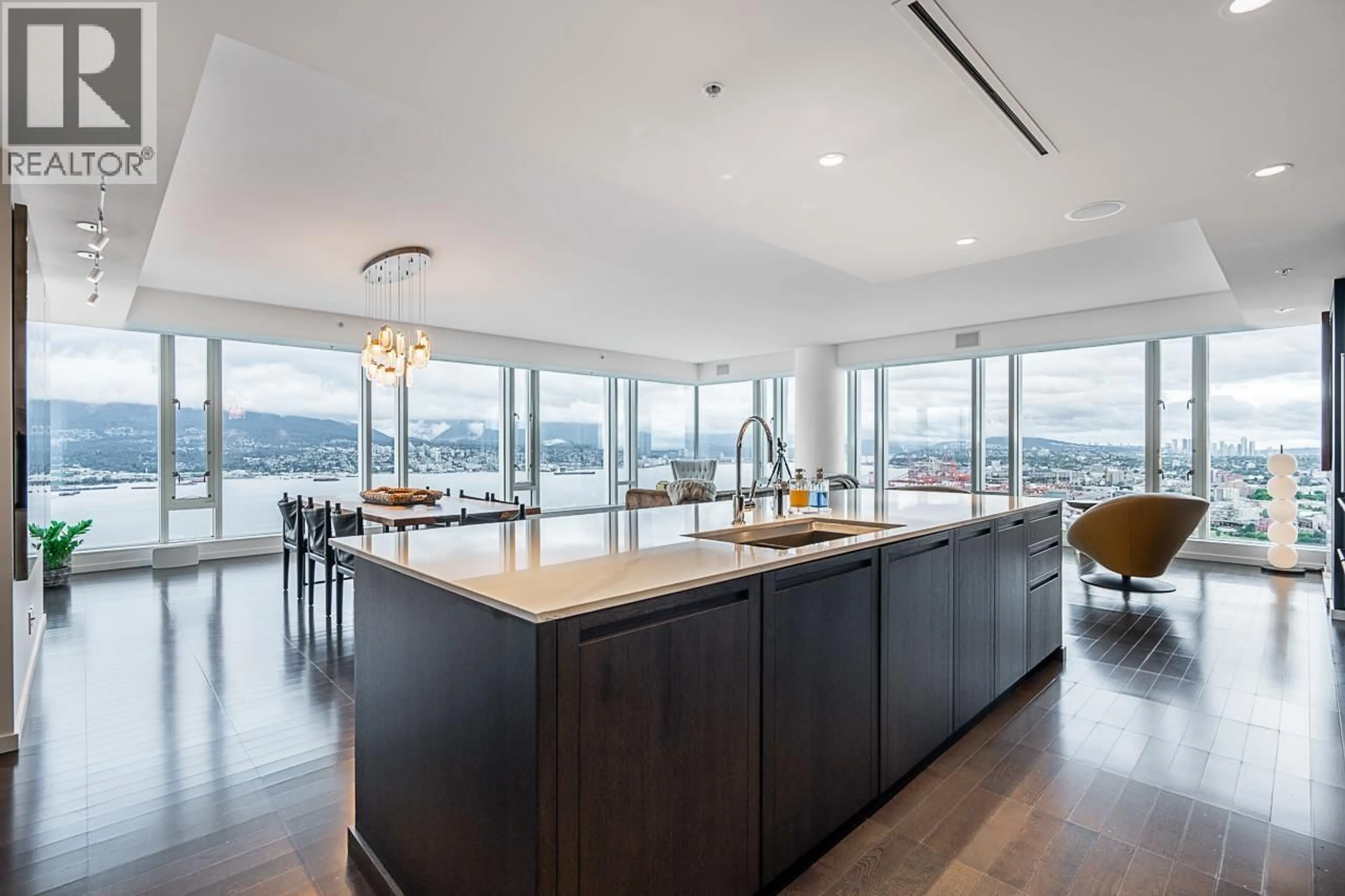 Open concept kitchen, unknown for 4101 - 1011 CORDOVA STREET, Vancouver British Columbia V6C0B2