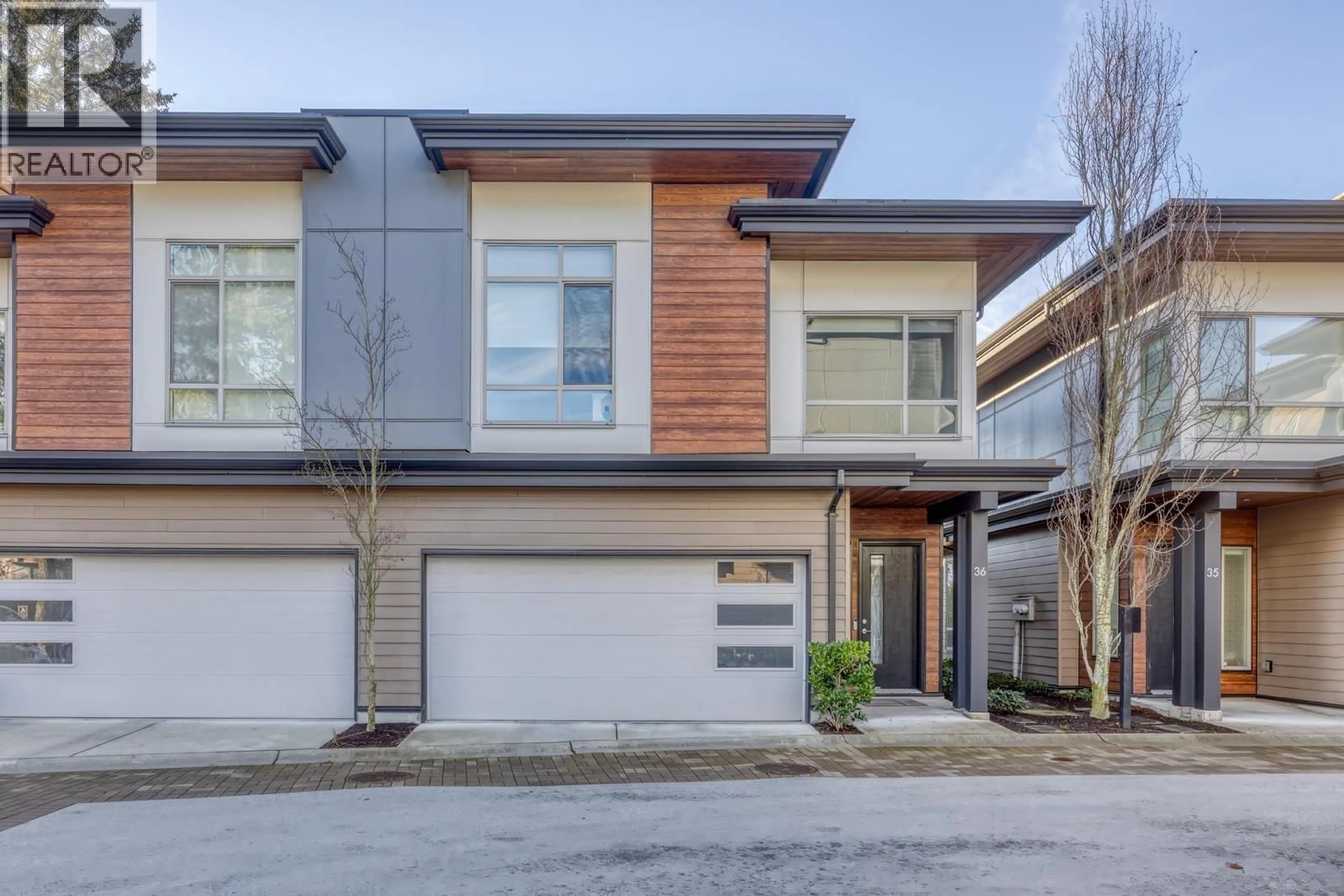 Home with vinyl exterior material, street for 36 - 10511 NO. 5 ROAD, Richmond British Columbia V7A0B2