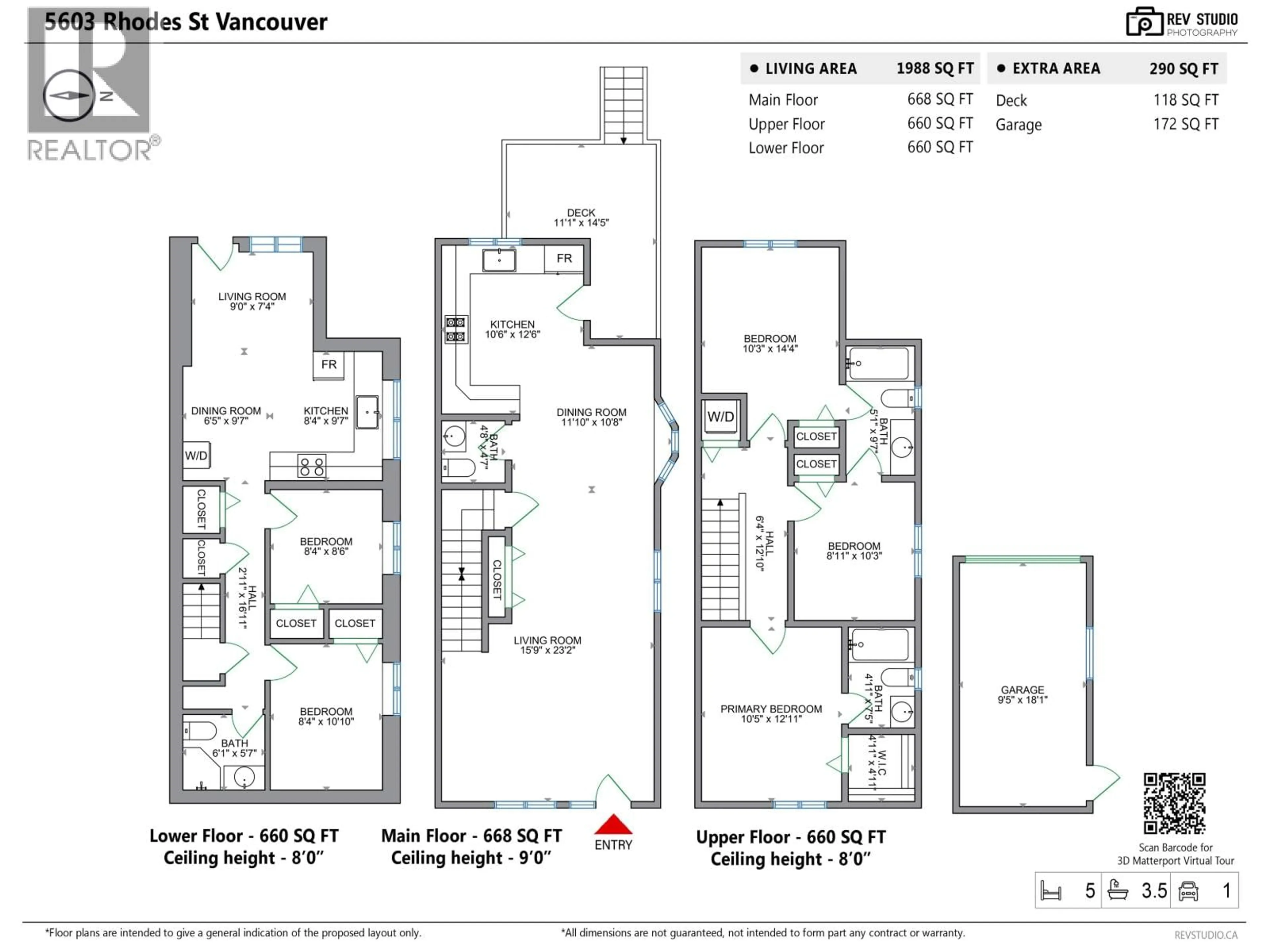 Floor plan for 5603 RHODES STREET, Vancouver British Columbia V5R3P2