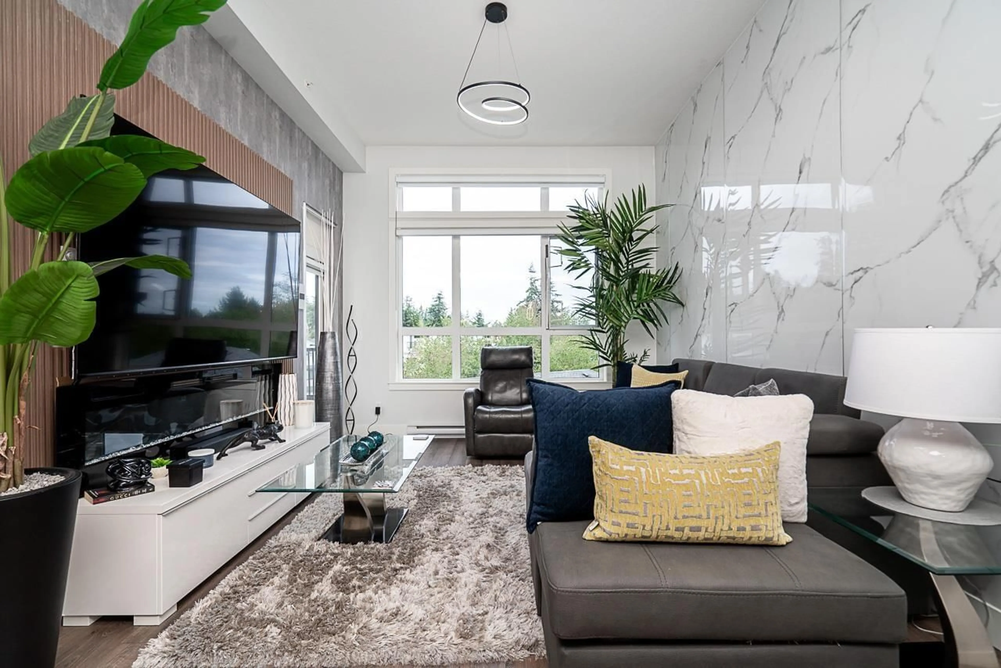 Living room with furniture, unknown for 408 - 2960 151 STREET, Surrey British Columbia V4P0G3