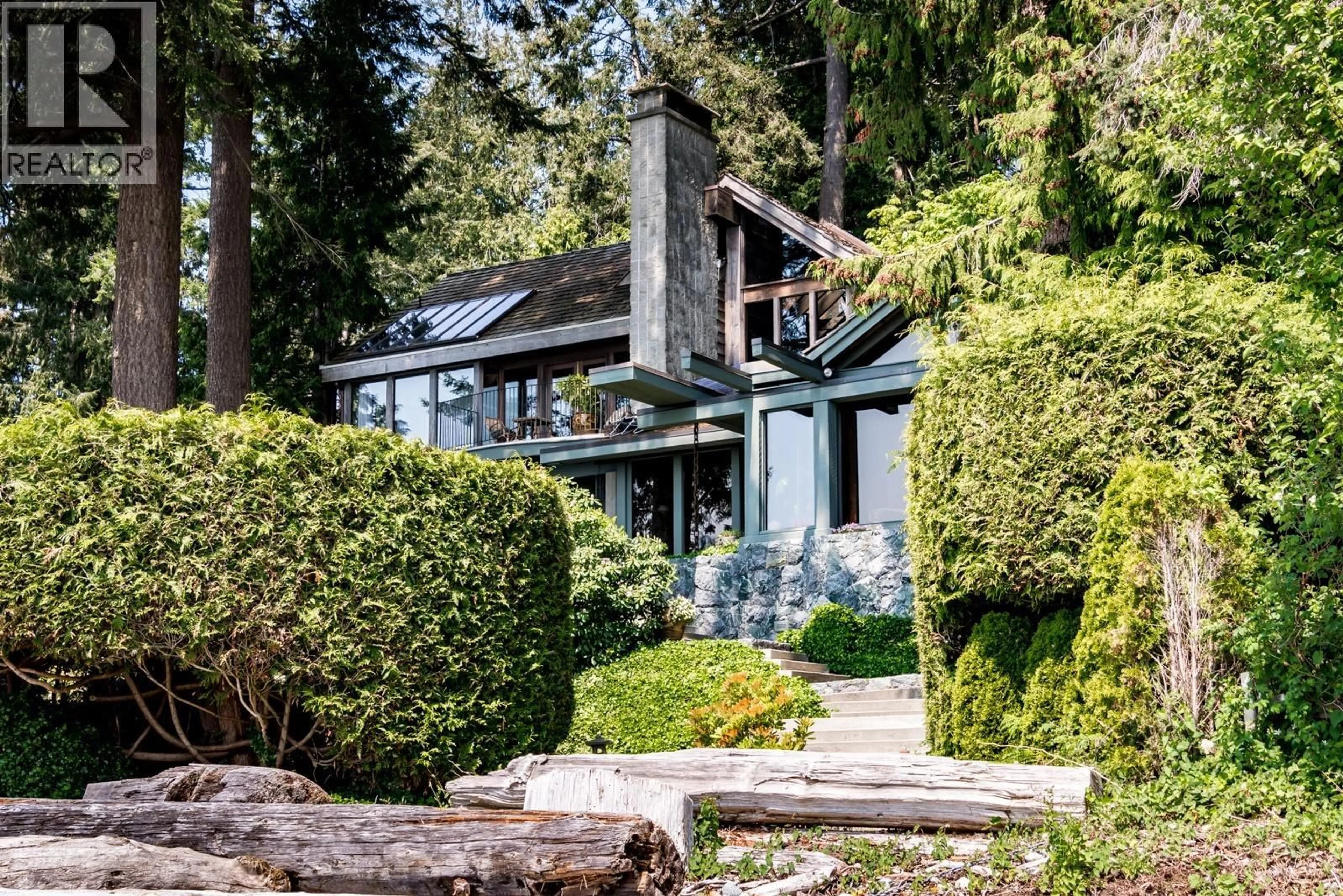 Home with brick exterior material, unknown for 3581 BEACH AVENUE, Roberts Creek British Columbia V0N2W2