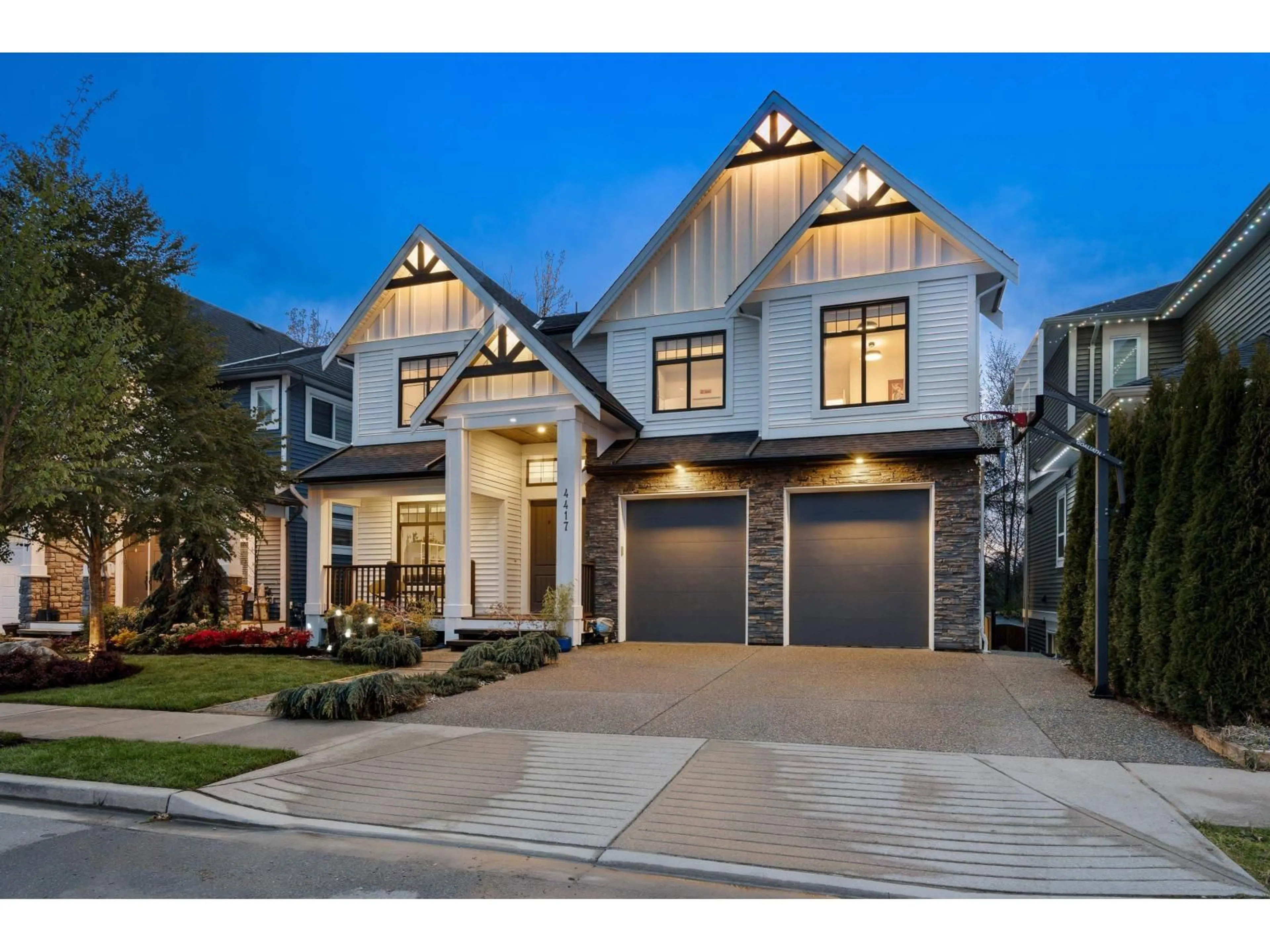 Home with brick exterior material, street for 4417 EMILY CARR PLACE, Abbotsford British Columbia V3G0E9