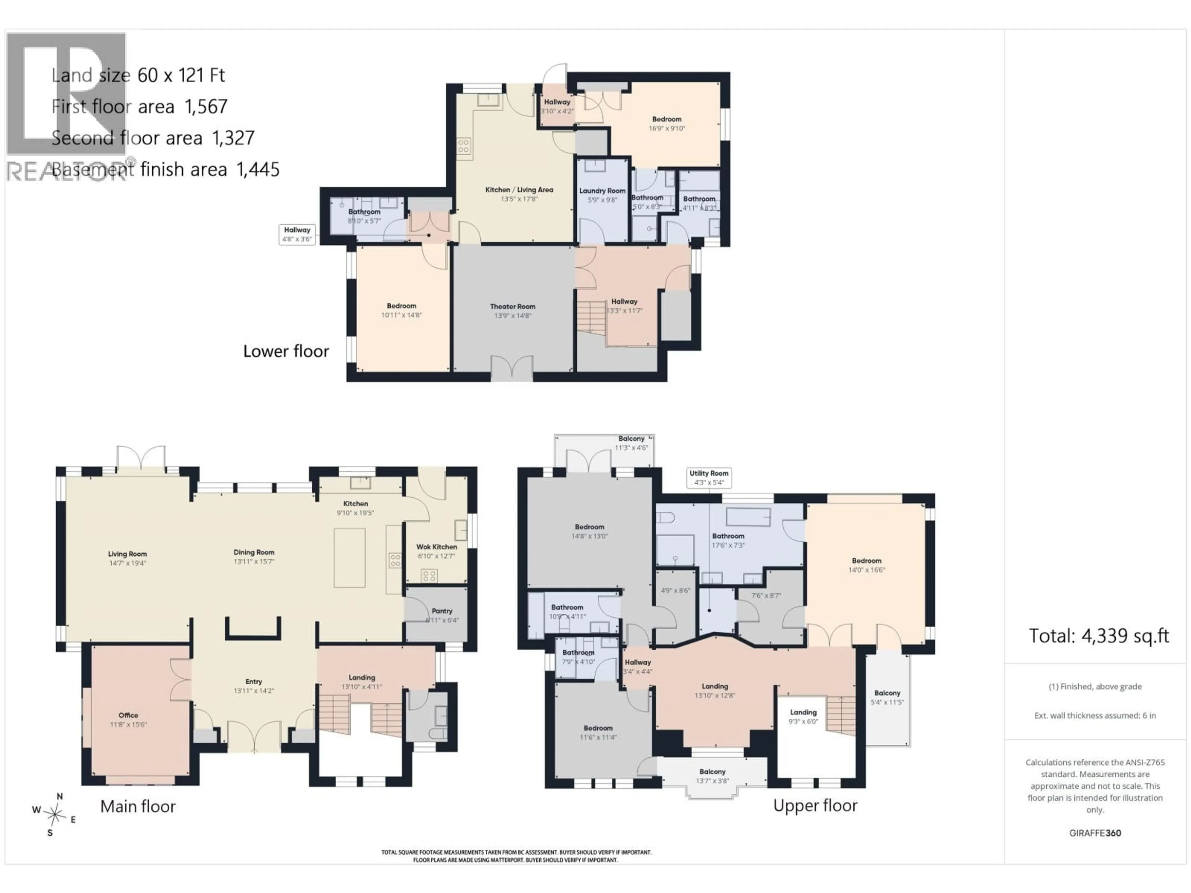 Floor plan for 5399 CARSON STREET, Burnaby British Columbia V5J2Z3