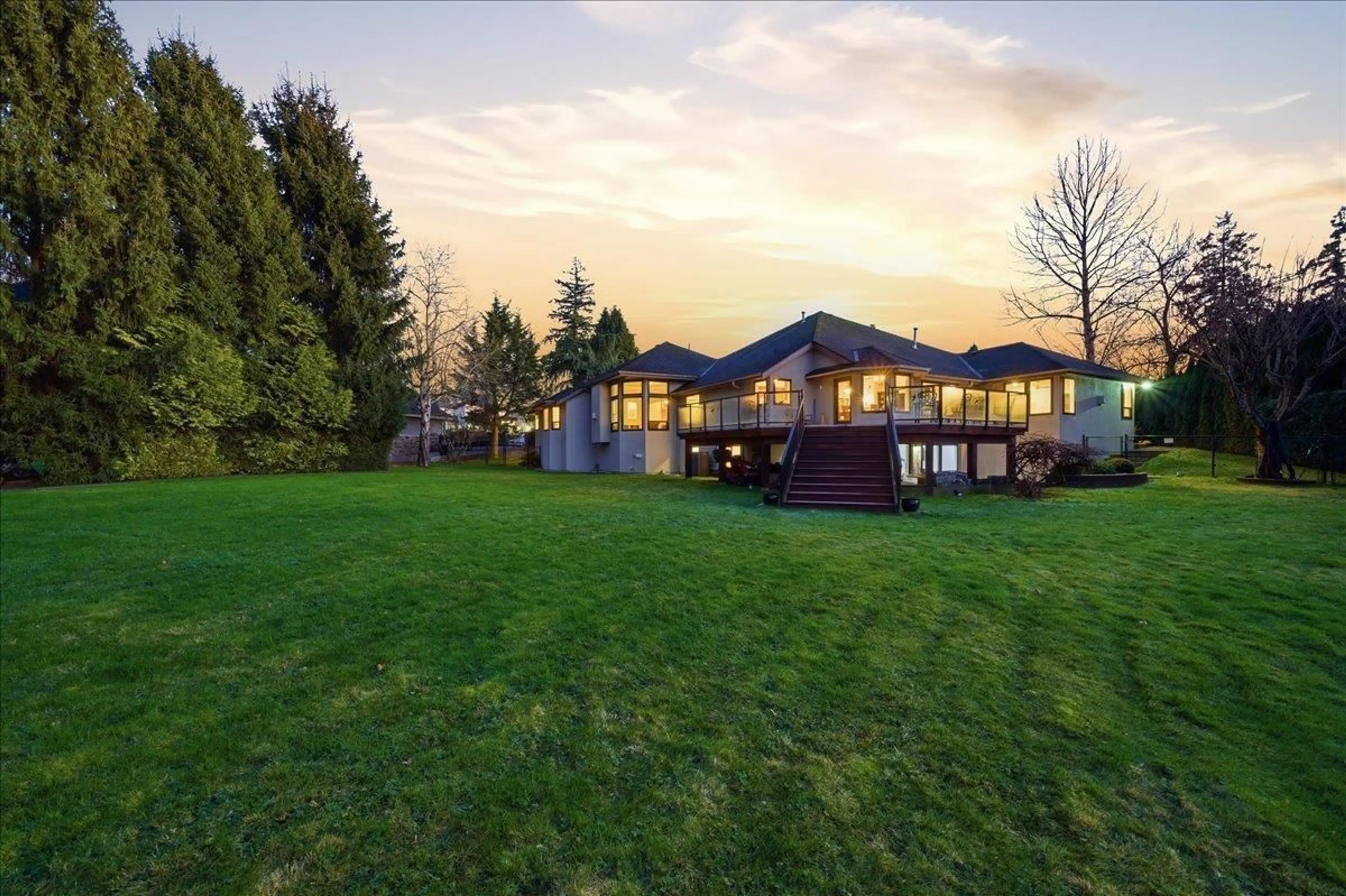 A pic from outside/outdoor area/front of a property/back of a property/a pic from drone, mountain view for 16533 26 AVENUE, Surrey British Columbia V3Z9W9
