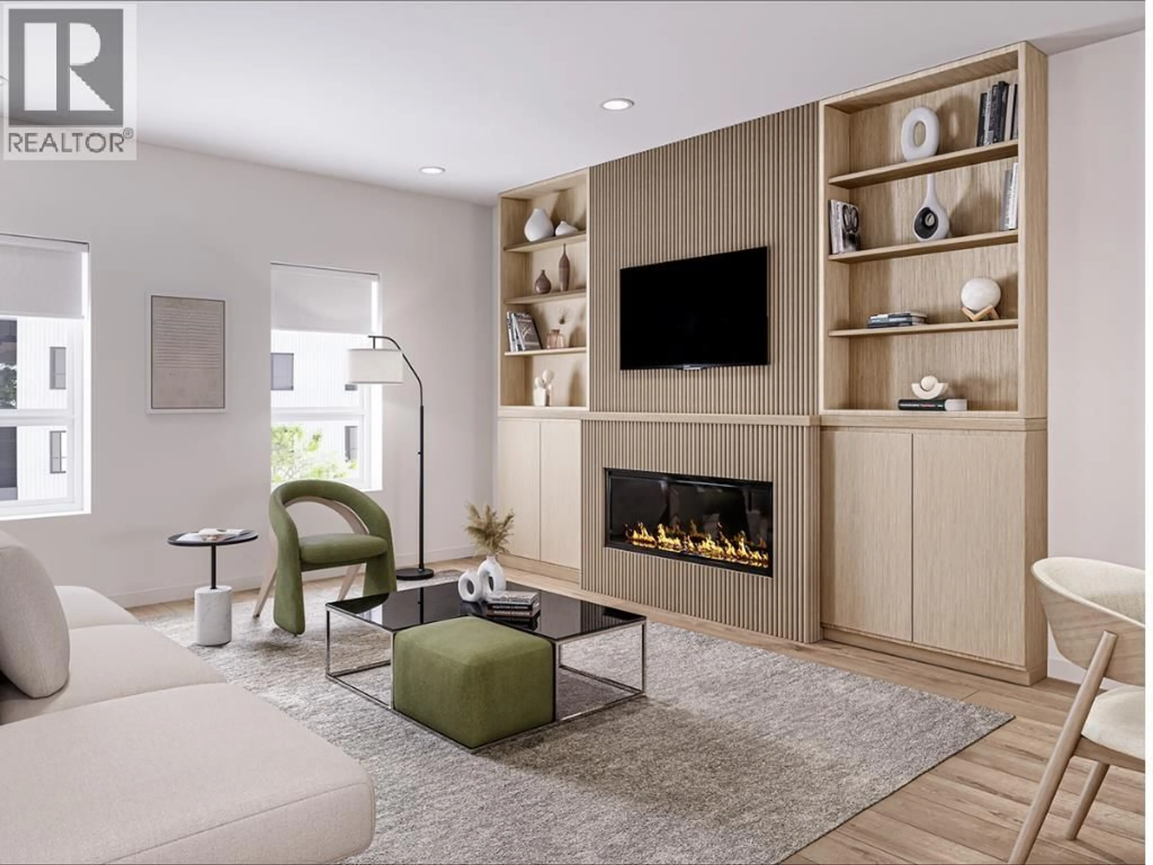 Living room with furniture, wood/laminate floor for 36 - 4732 60B STREET, Delta British Columbia V4K3L1