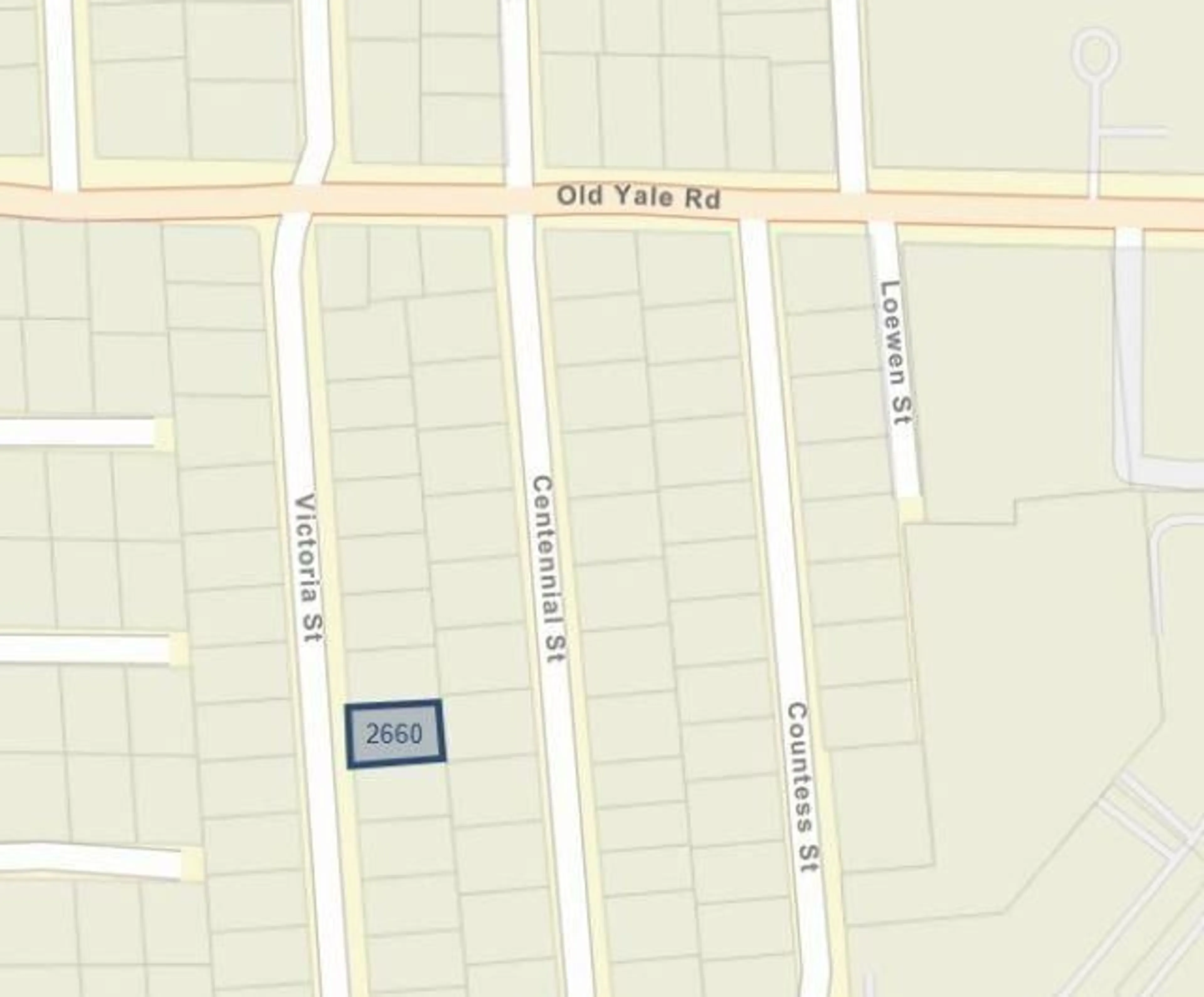 Picture of a map for 2660 VICTORIA STREET, Abbotsford British Columbia V2T2T5