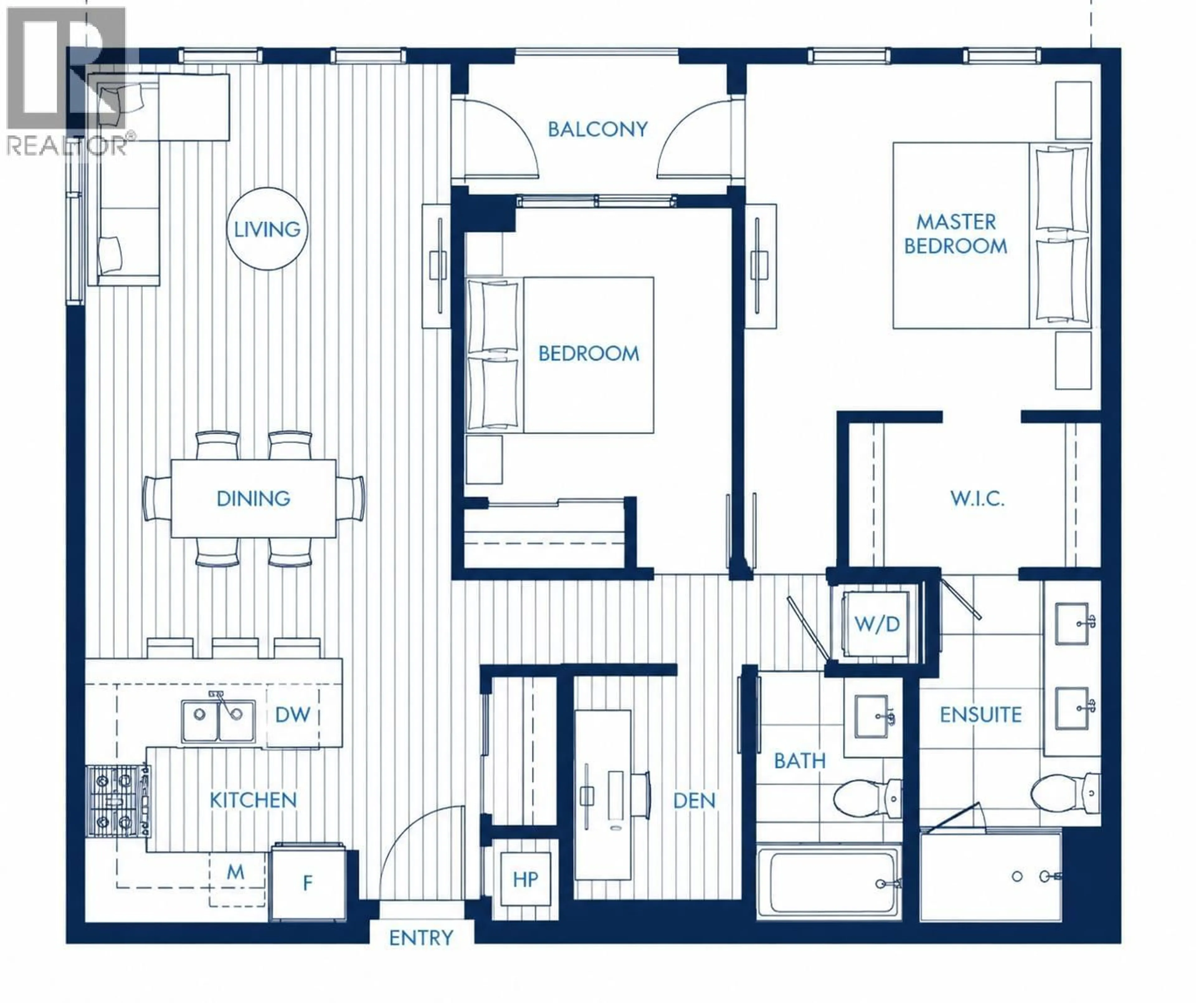Floor plan for 308 - 22265 DEWDNEY TRUNK ROAD, Maple Ridge British Columbia V2X3J1