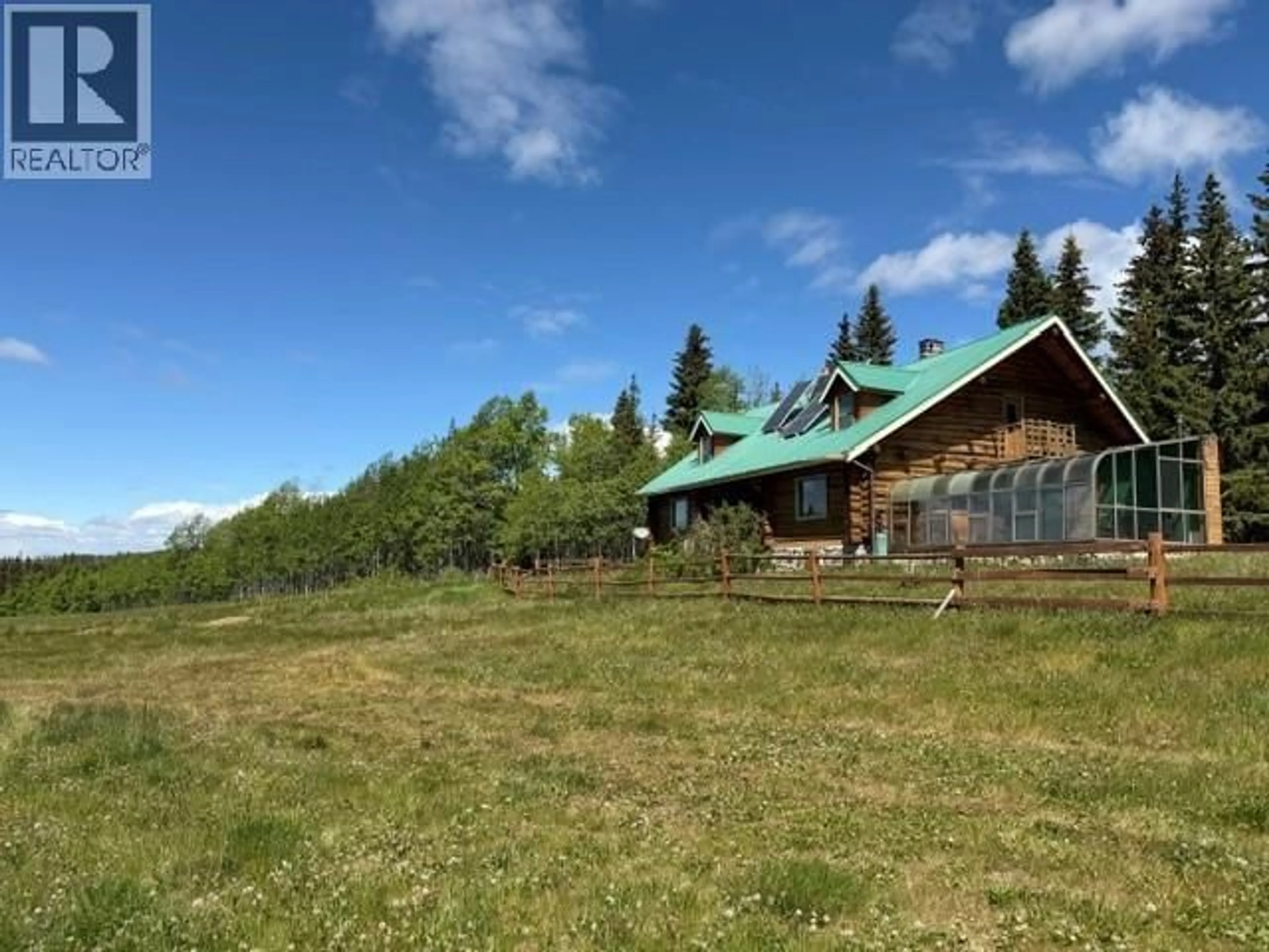 A pic from outside/outdoor area/front of a property/back of a property/a pic from drone, mountain view for 18508 STEINNHOFF ROAD, Burns Lake British Columbia V0J1E4