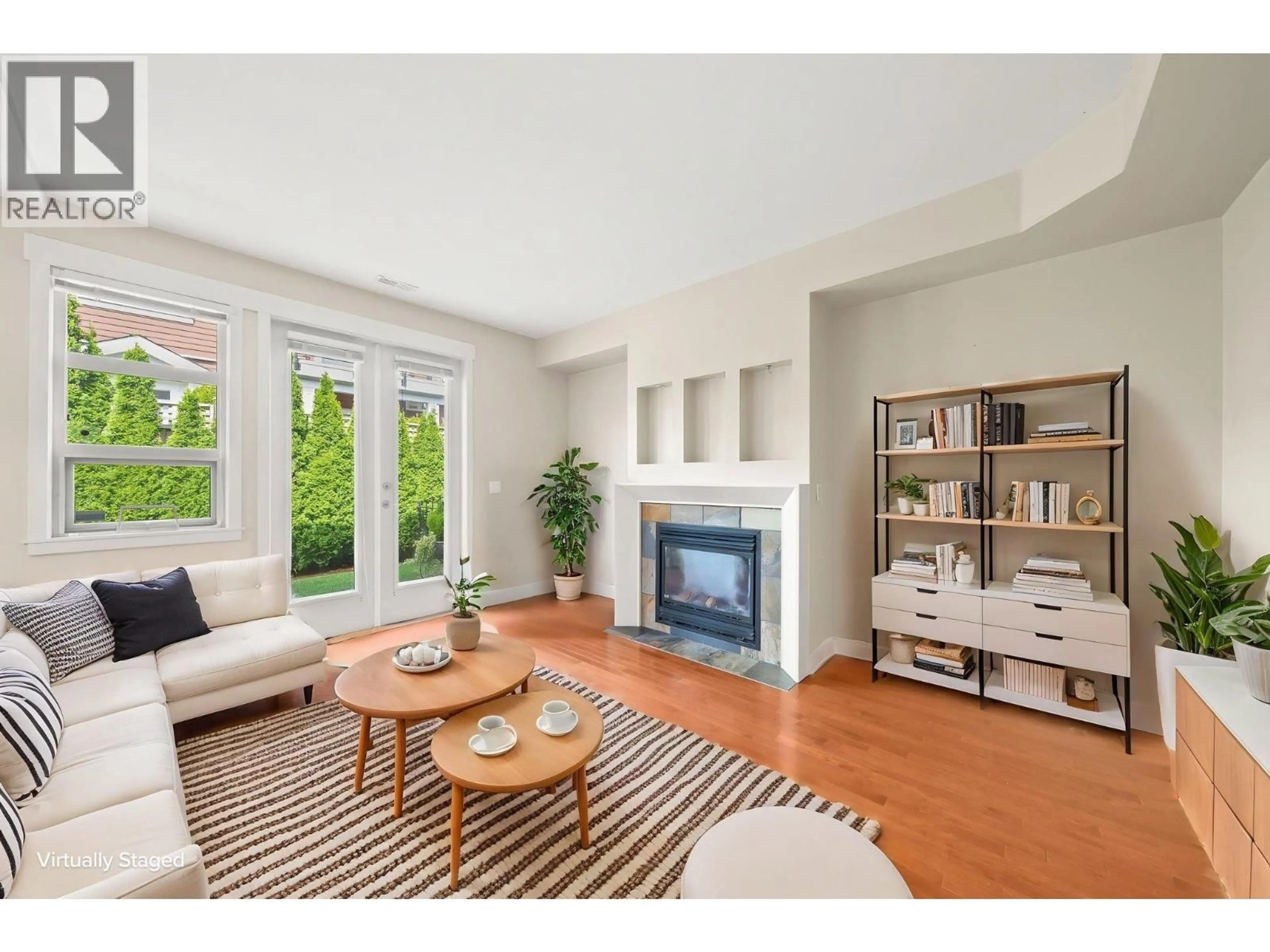 Living room with furniture, wood/laminate floor for 17 - 6300 BIRCH STREET, Richmond British Columbia V6Y4K3