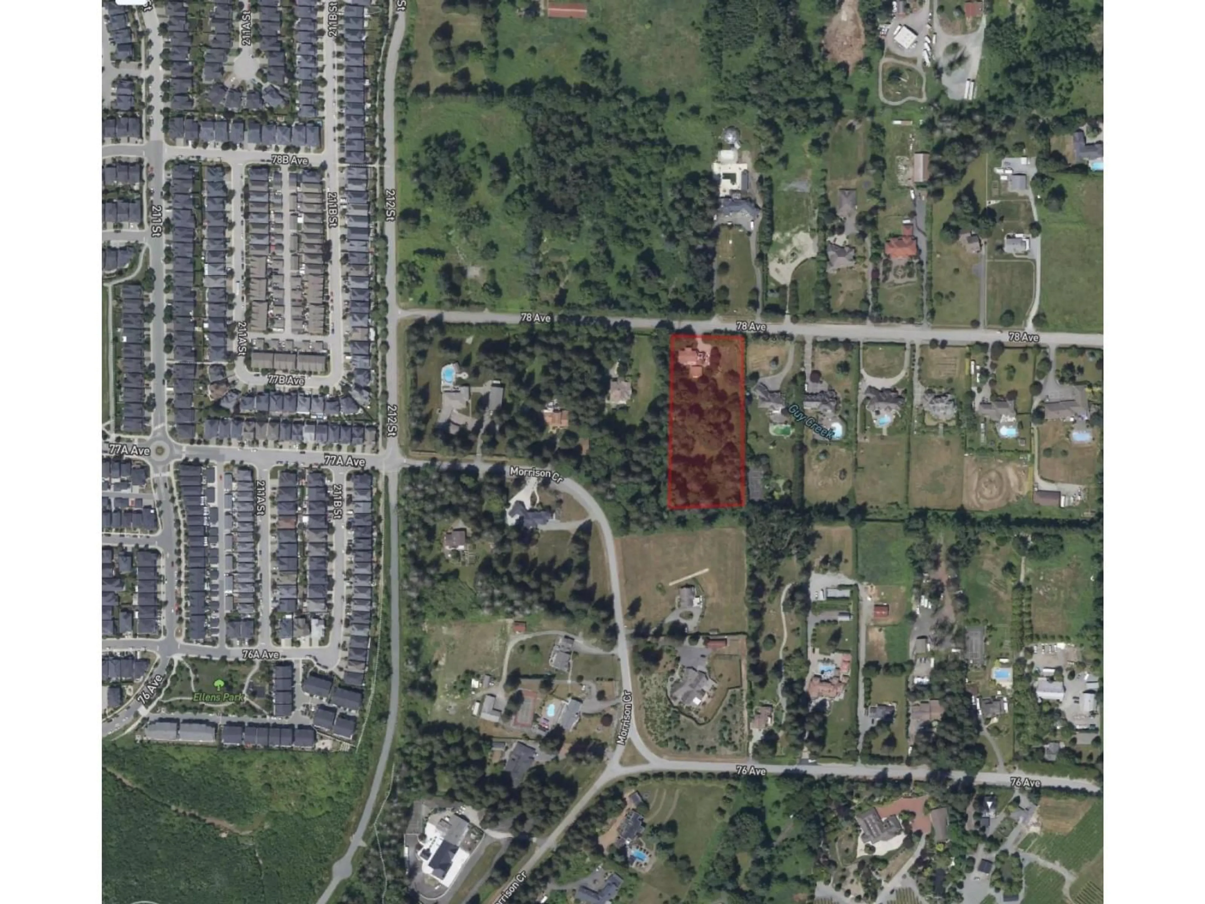 Picture of a map for 21330 78 AVENUE, Langley British Columbia V2Y2E9