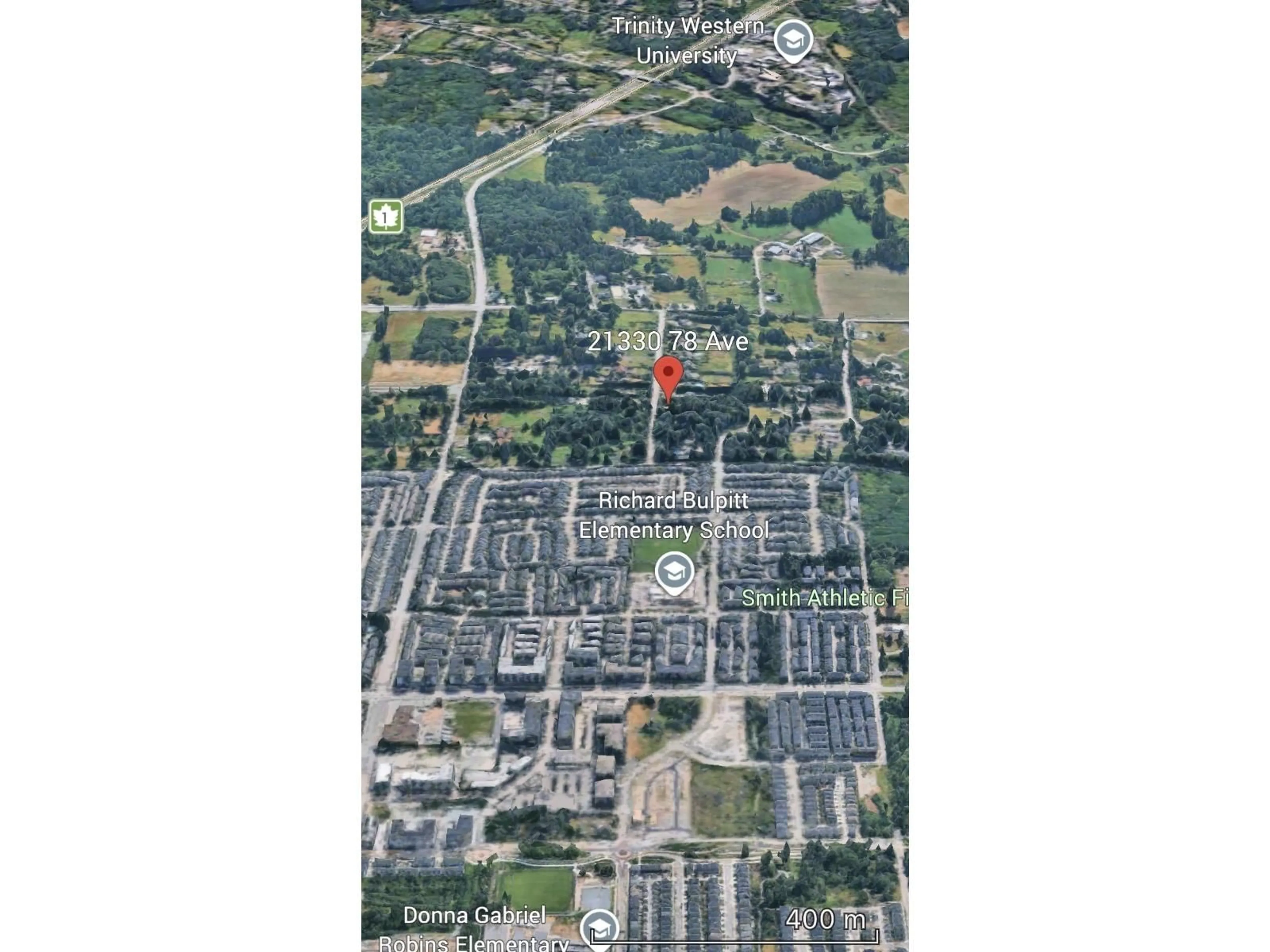 Picture of a map for 21330 78 AVENUE, Langley British Columbia V2Y2E9