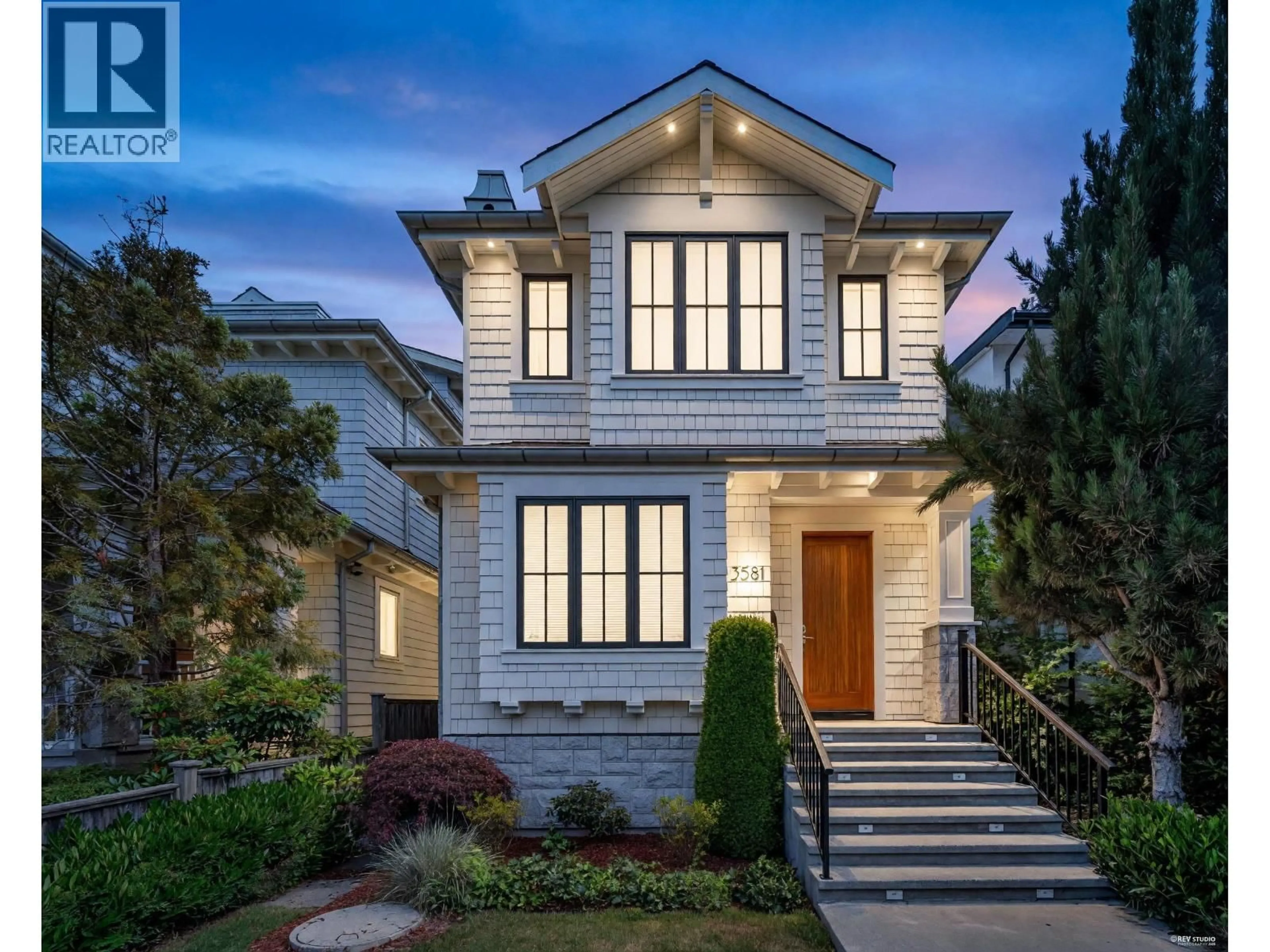 Home with brick exterior material, street for 3581 32ND AVENUE, Vancouver British Columbia V6S1Z1