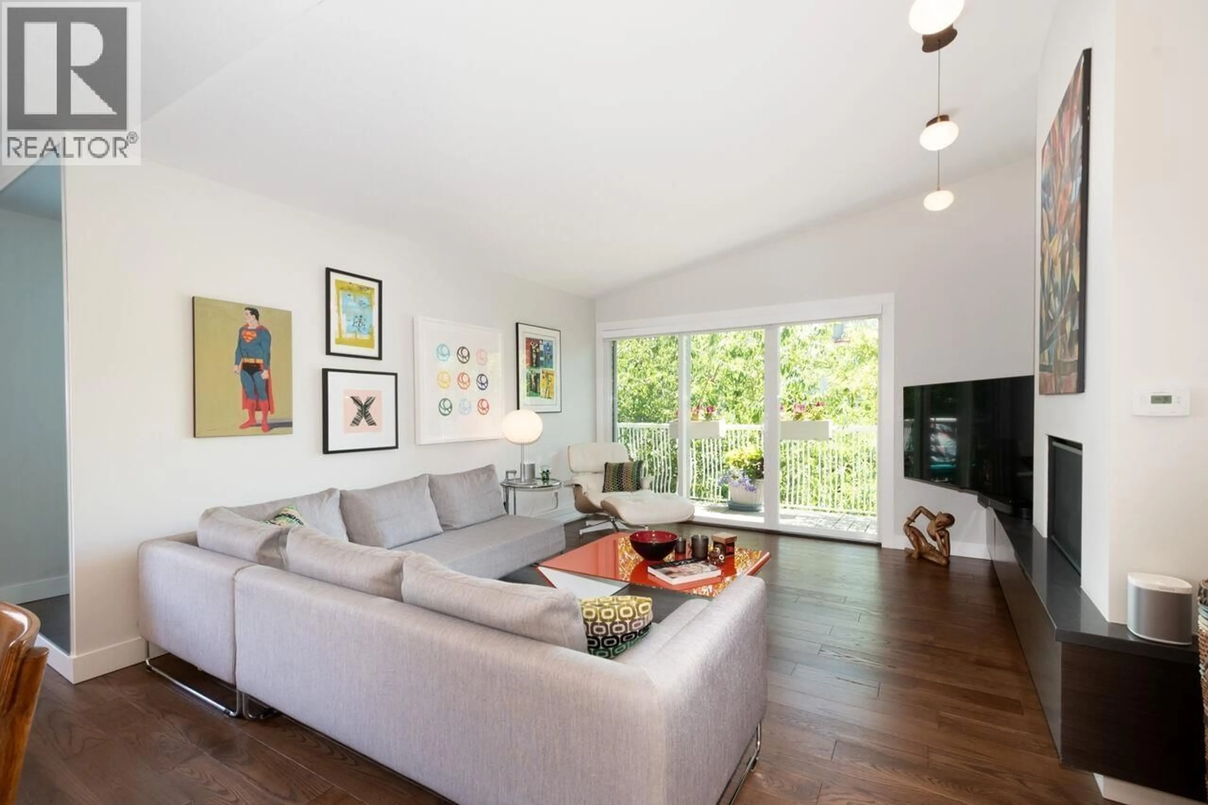 Living room with furniture, wood/laminate floor for 301 - 1696 10TH AVENUE, Vancouver British Columbia V6J2A1