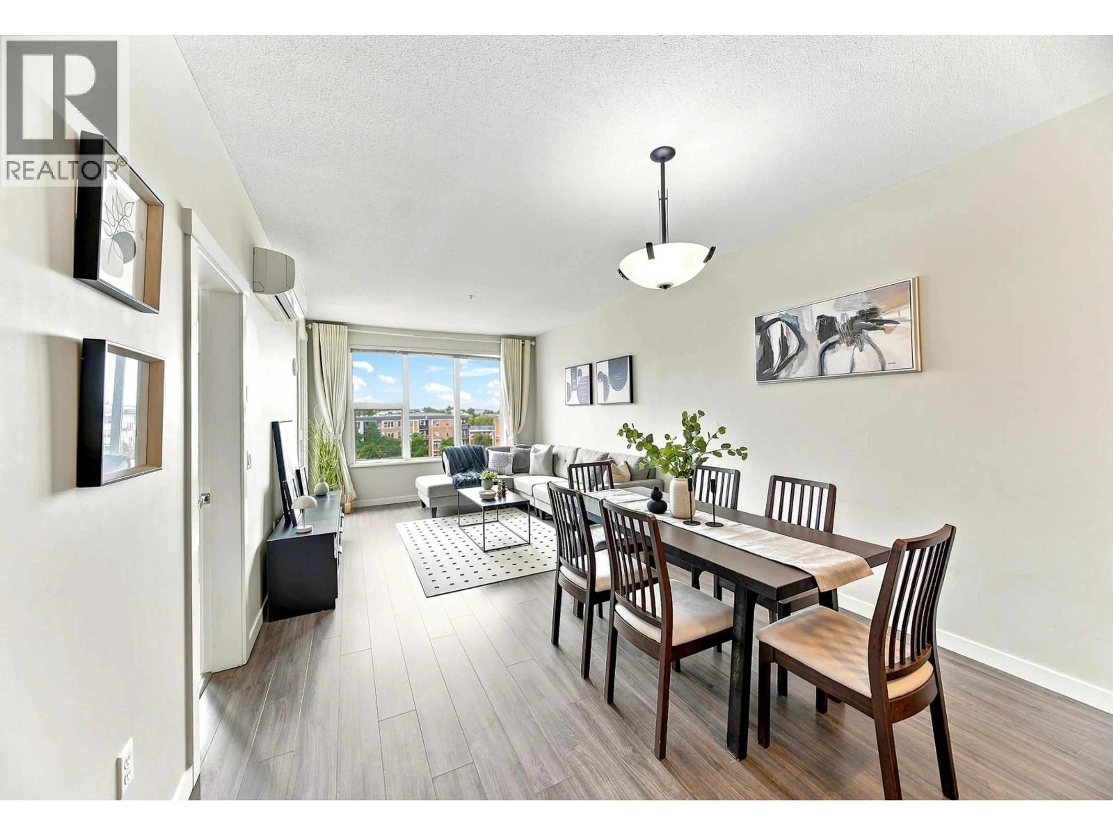 Dining room, wood/laminate floor for 613 - 9399 ALEXANDRA ROAD, Richmond British Columbia V6X0L7