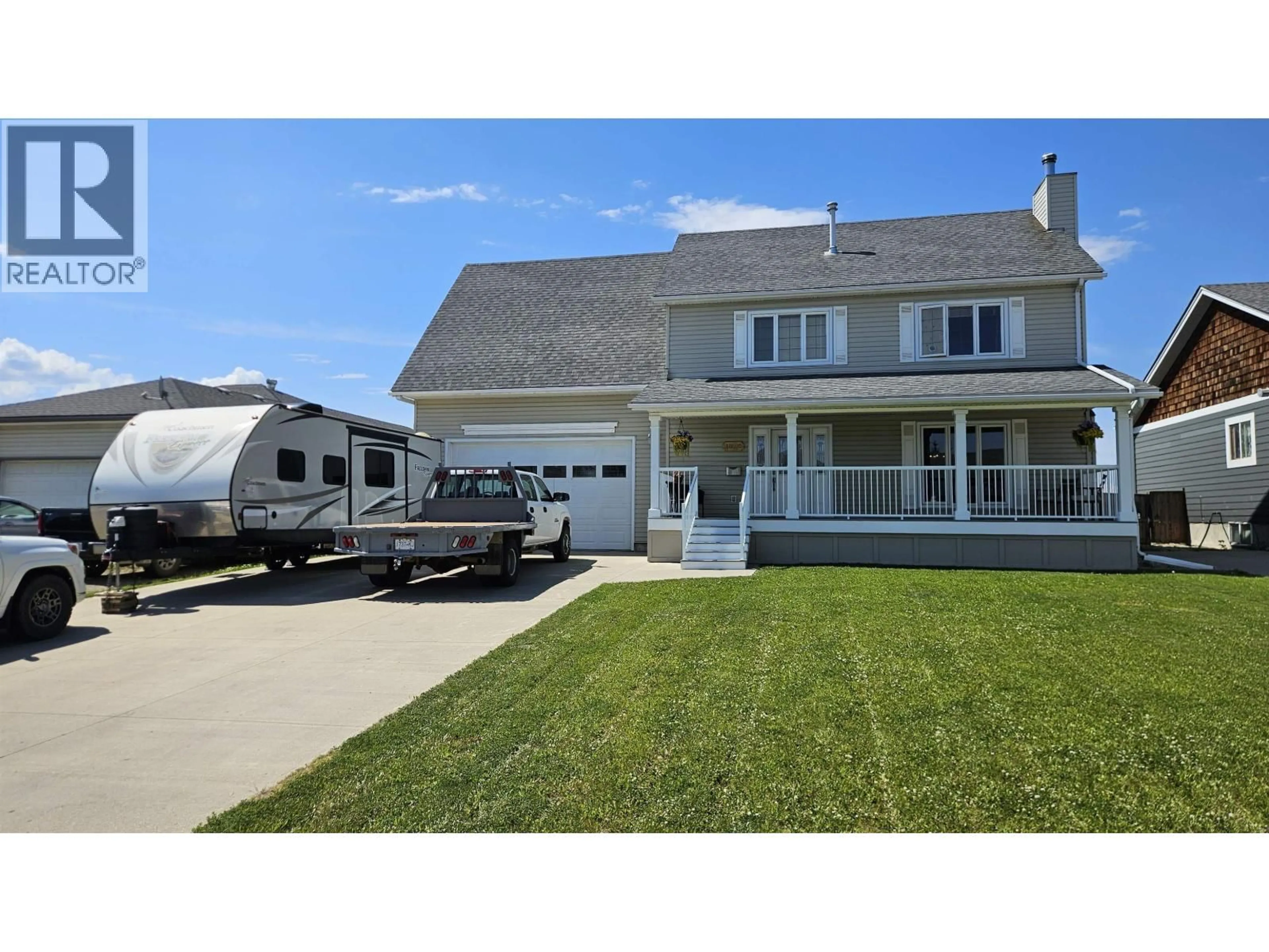 Home with vinyl exterior material, street for 10912 88A STREET, Fort St. John British Columbia V1J7G1