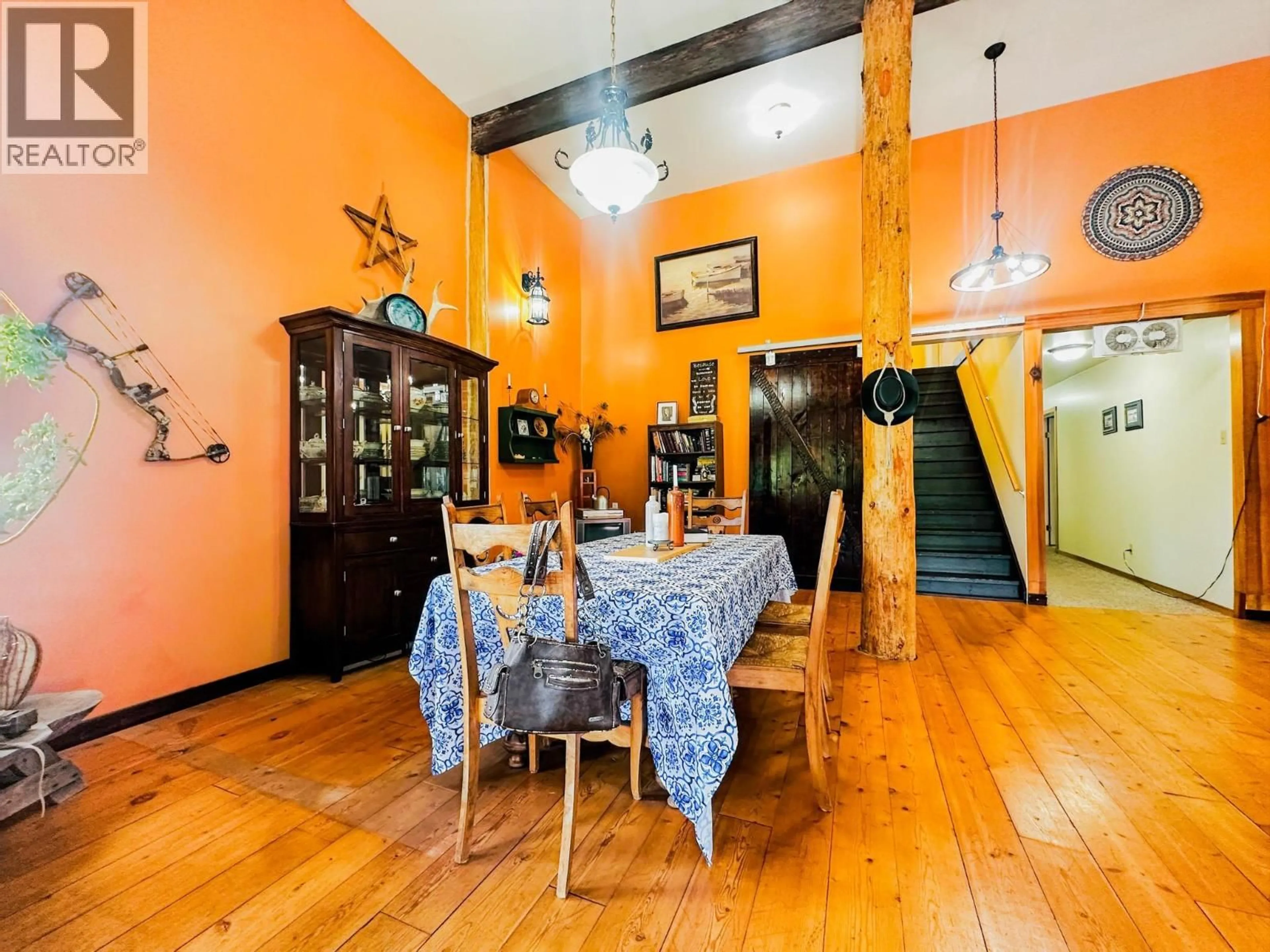 Dining room, wood/laminate floor for 30438 16 HIGHWAY, Burns Lake British Columbia V0J1E3