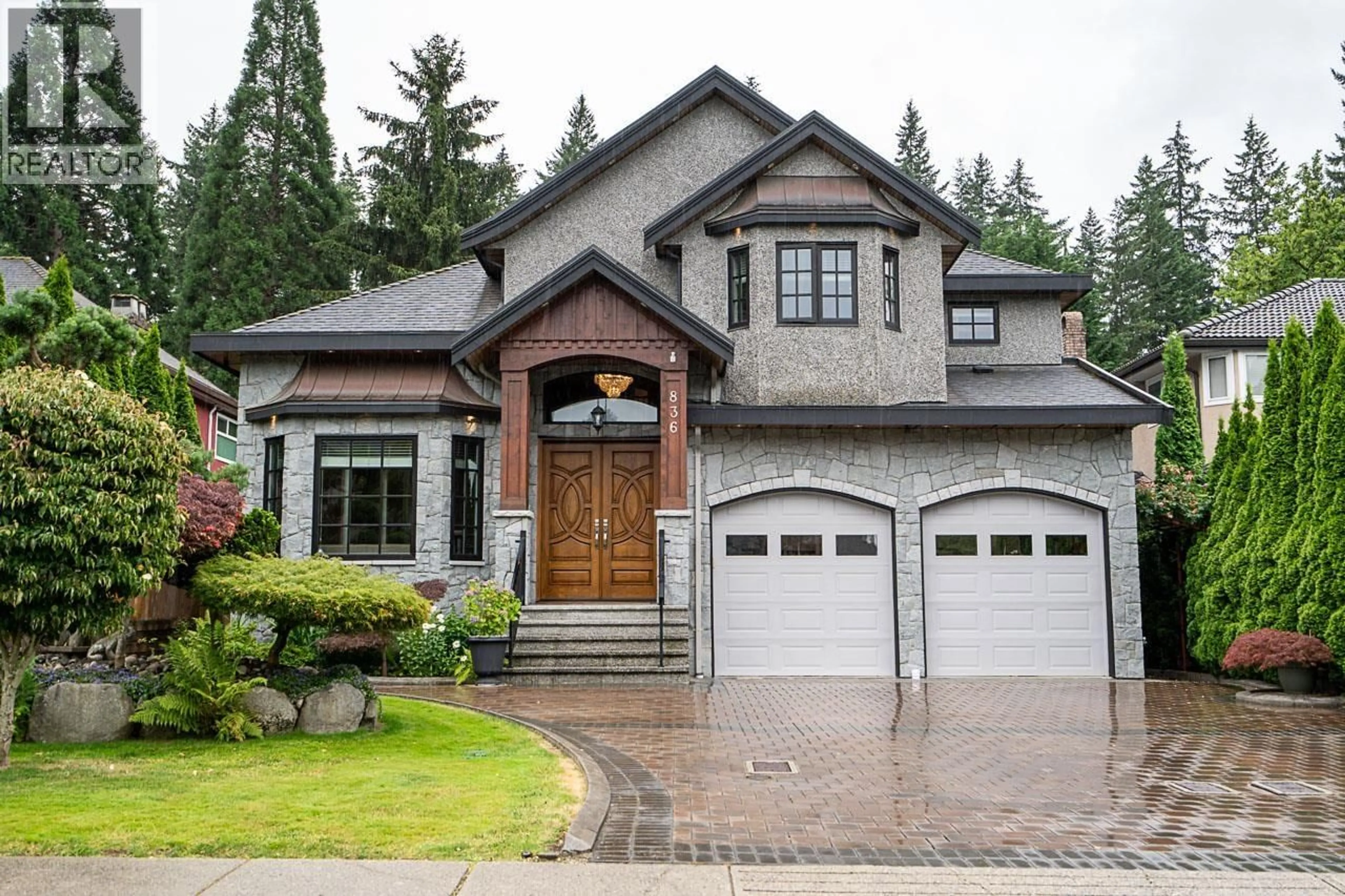 Home with brick exterior material, street for 836 SPRICE AVENUE, Coquitlam British Columbia V3J2P1