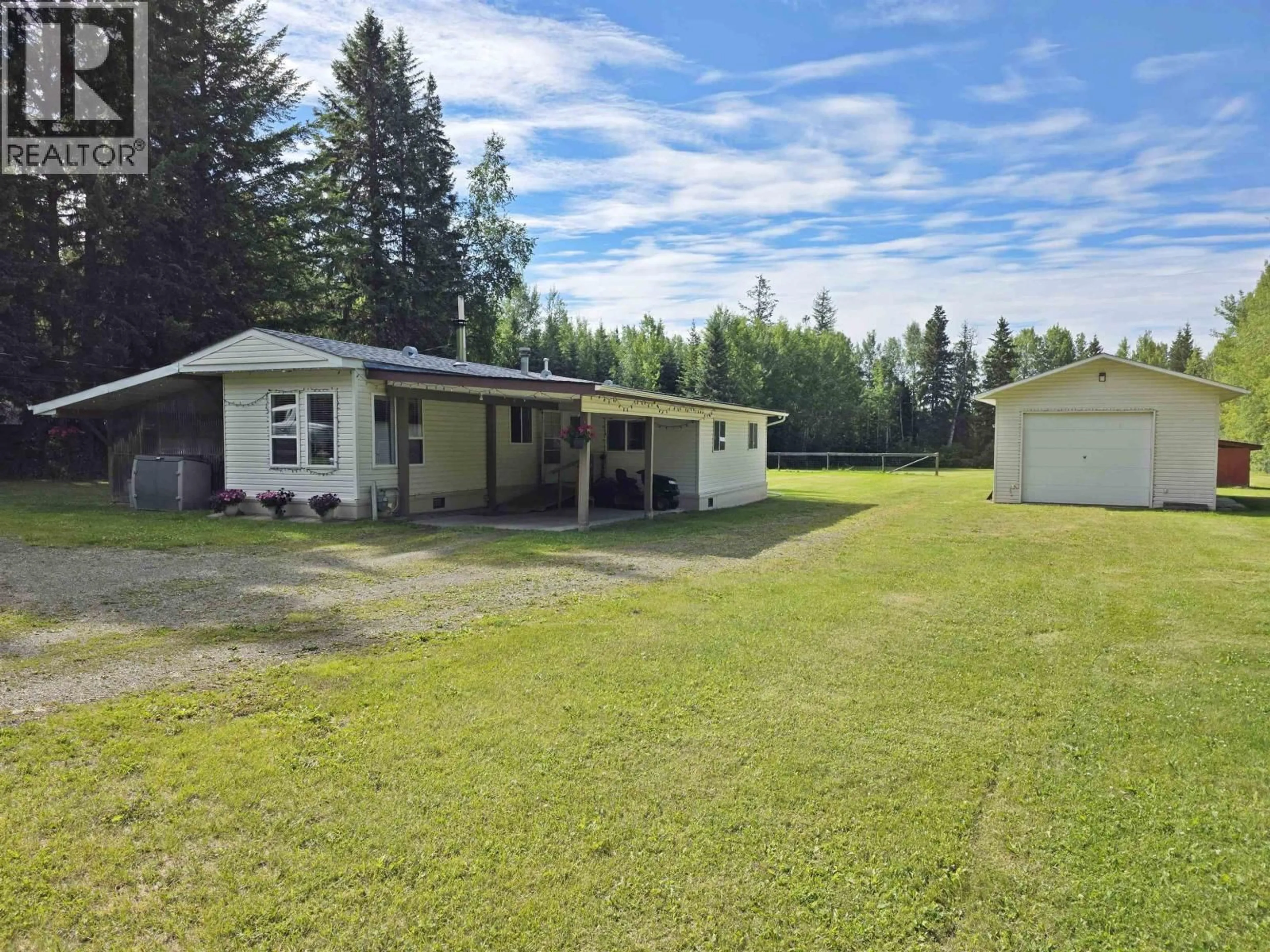 A pic from outside/outdoor area/front of a property/back of a property/a pic from drone, unknown for 838 QUESNEL CANYON ROAD, Quesnel British Columbia V2J6S4