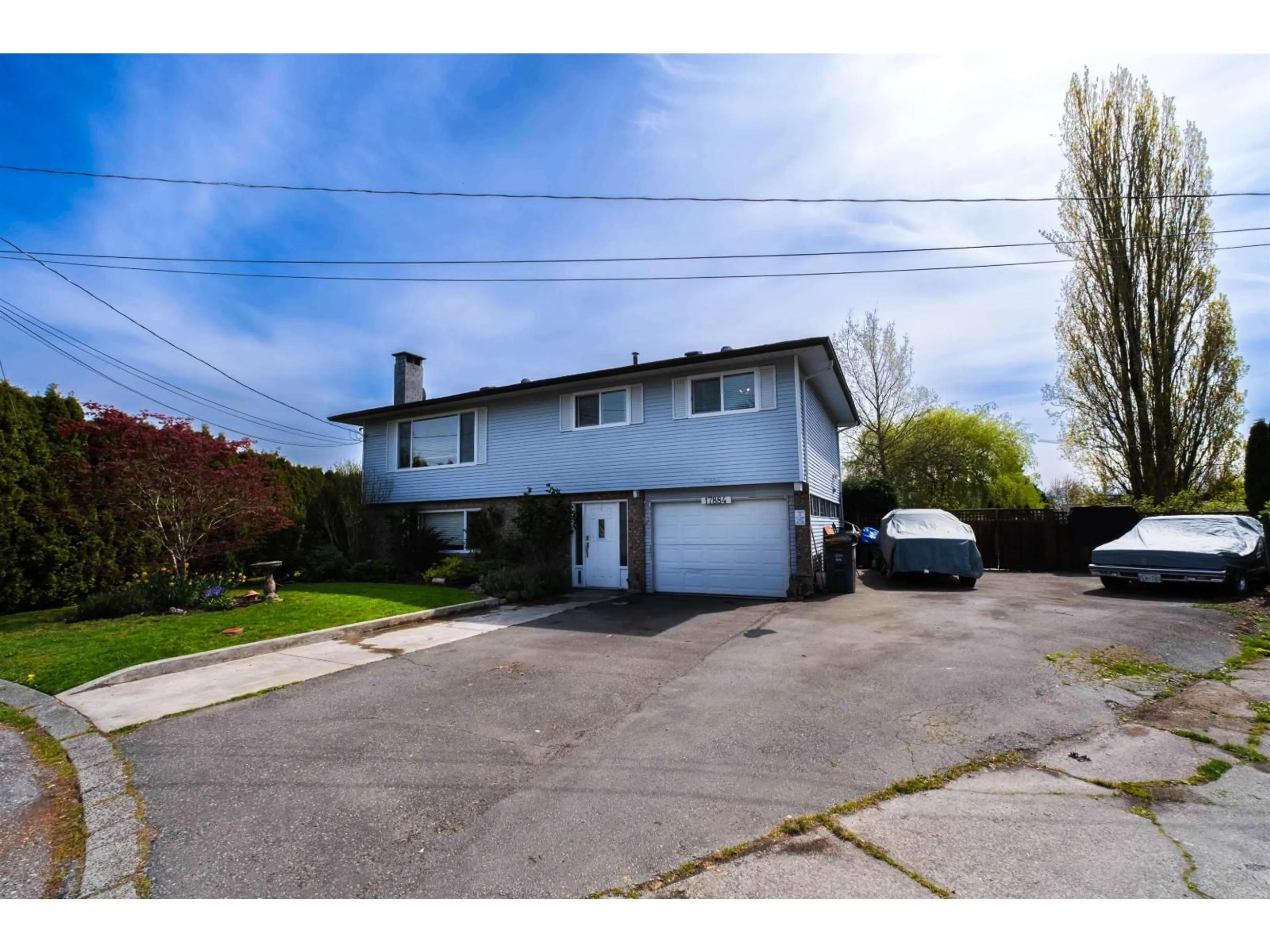A pic from outside/outdoor area/front of a property/back of a property/a pic from drone, street for 17884 57 AVENUE, Surrey British Columbia V3S1H3