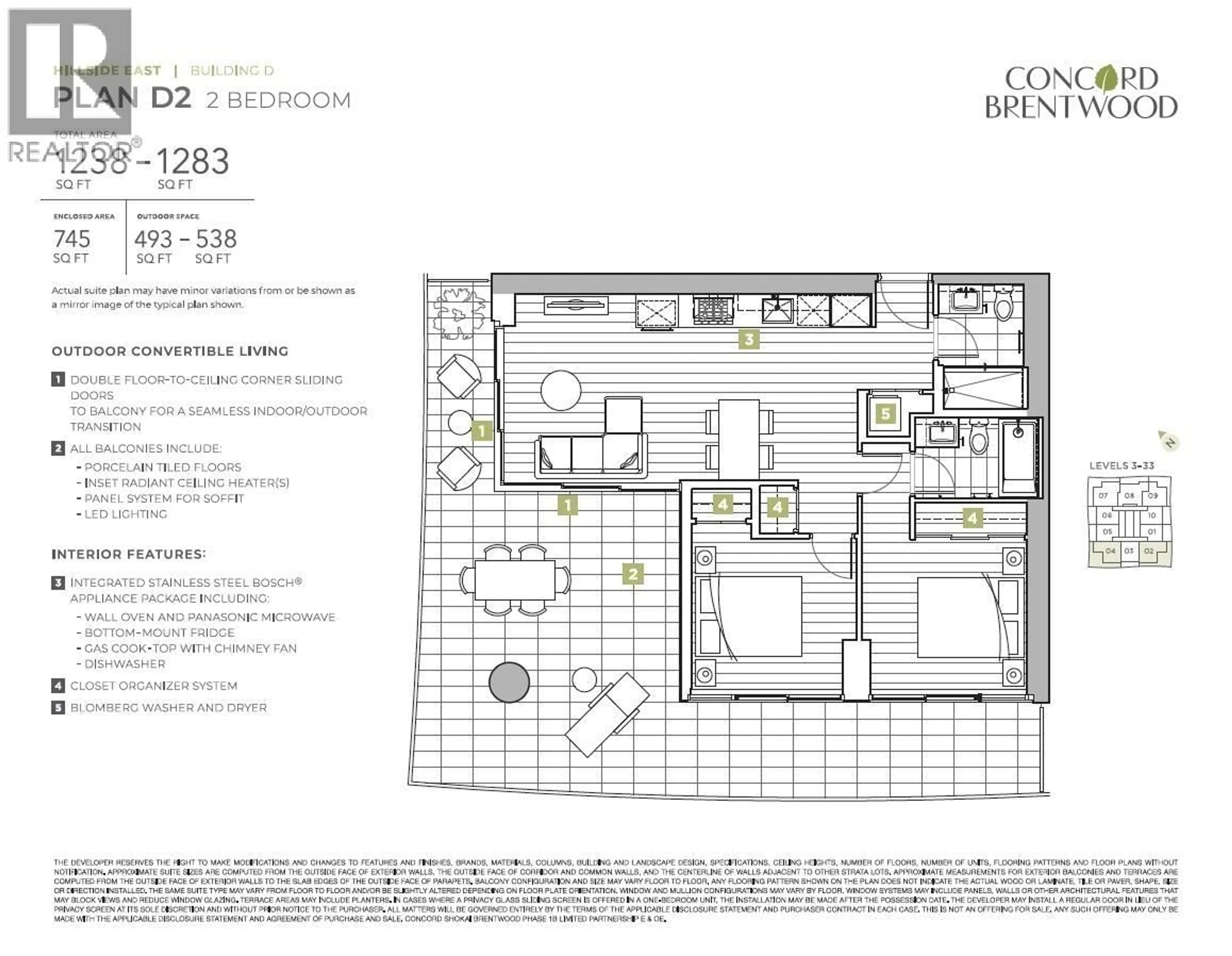 Floor plan for 2402 - 4890 LOUGHEED HIGHWAY, Burnaby British Columbia V5C0N1