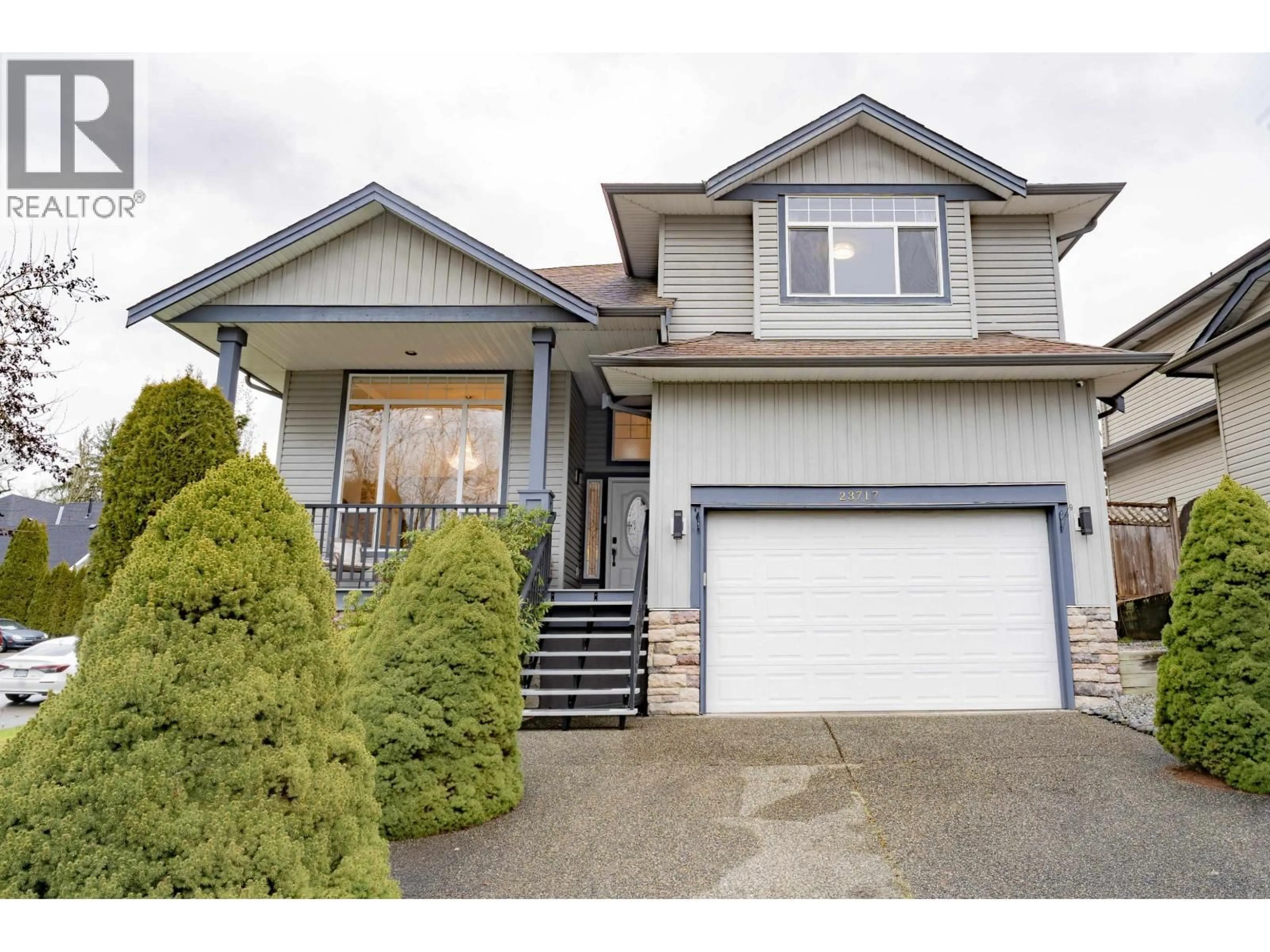 Home with vinyl exterior material, street for 23717 110 AVENUE, Maple Ridge British Columbia V2W1E7