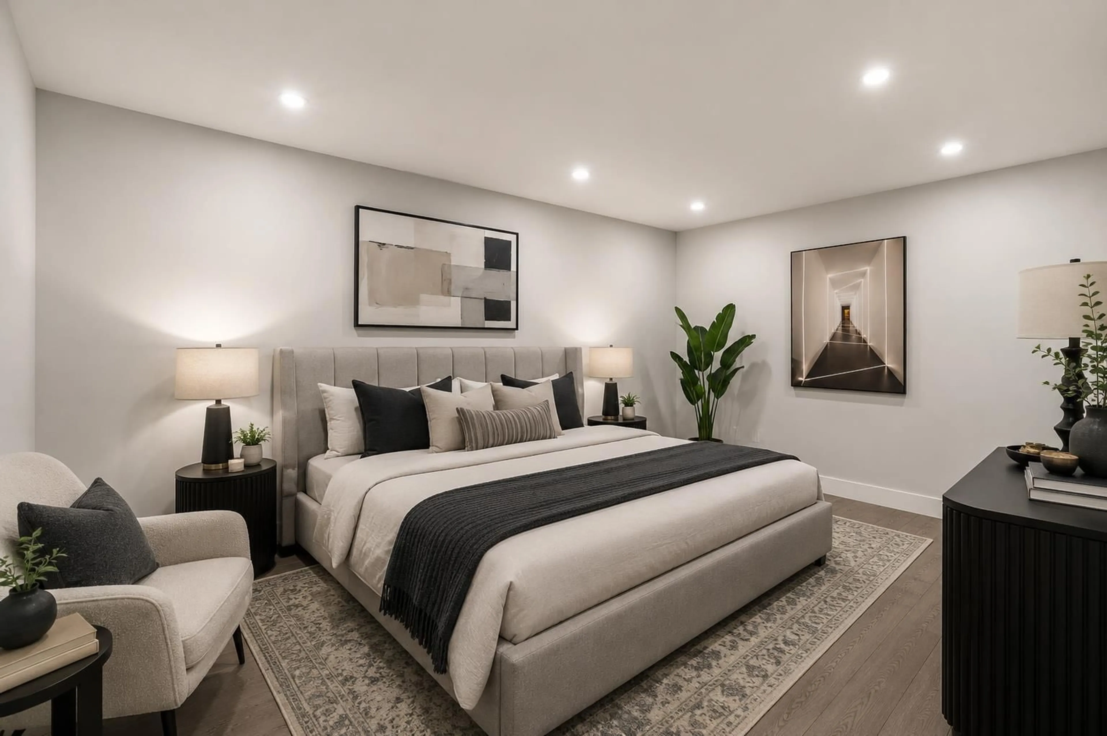 Bedroom with bed, unknown for 5 - 6165 144 AVENUE, Surrey British Columbia V3X1A4