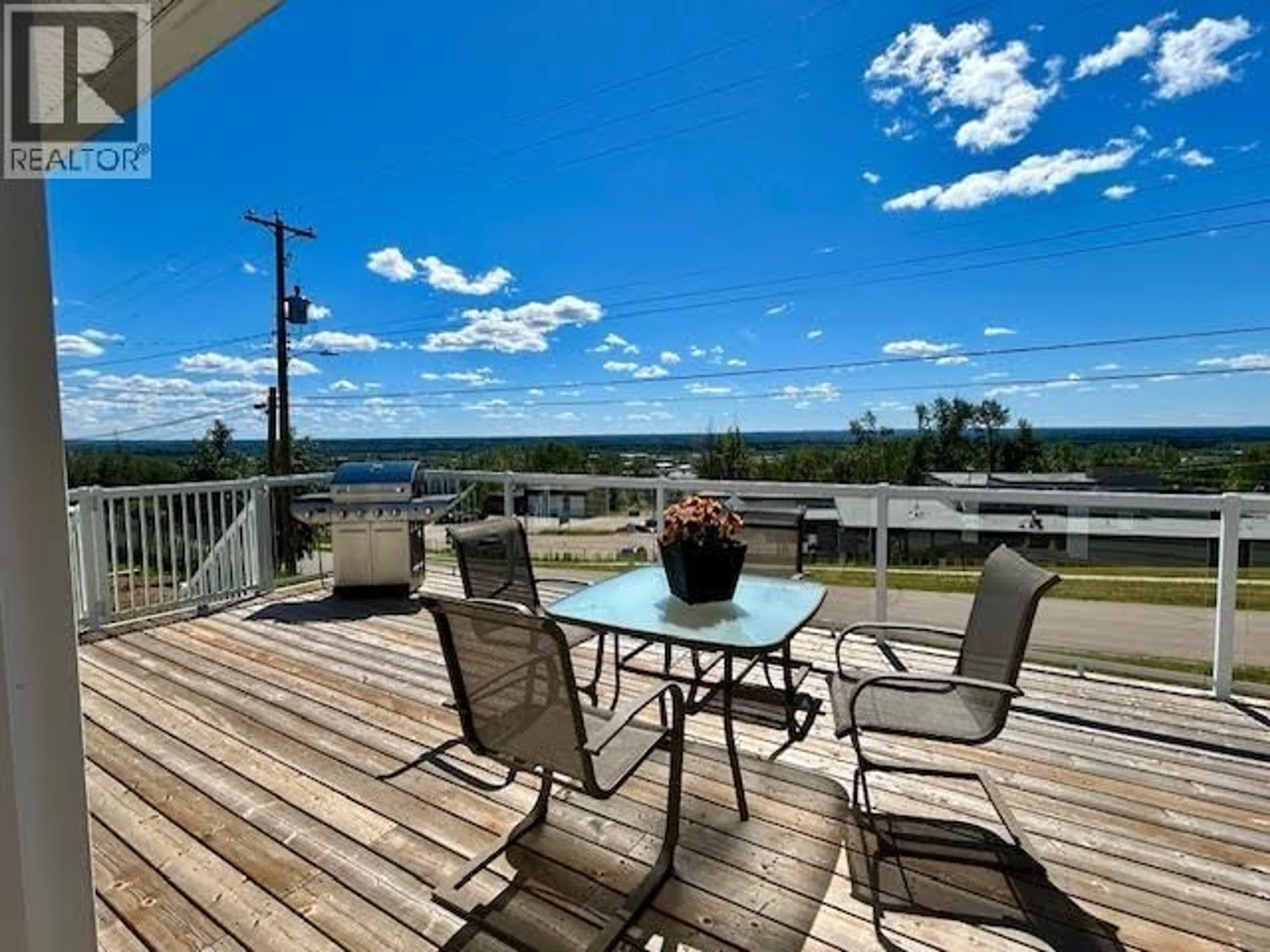 Patio, water/lake/river/ocean view for 5208 54 AVENUE, Fort Nelson British Columbia V0C1R0