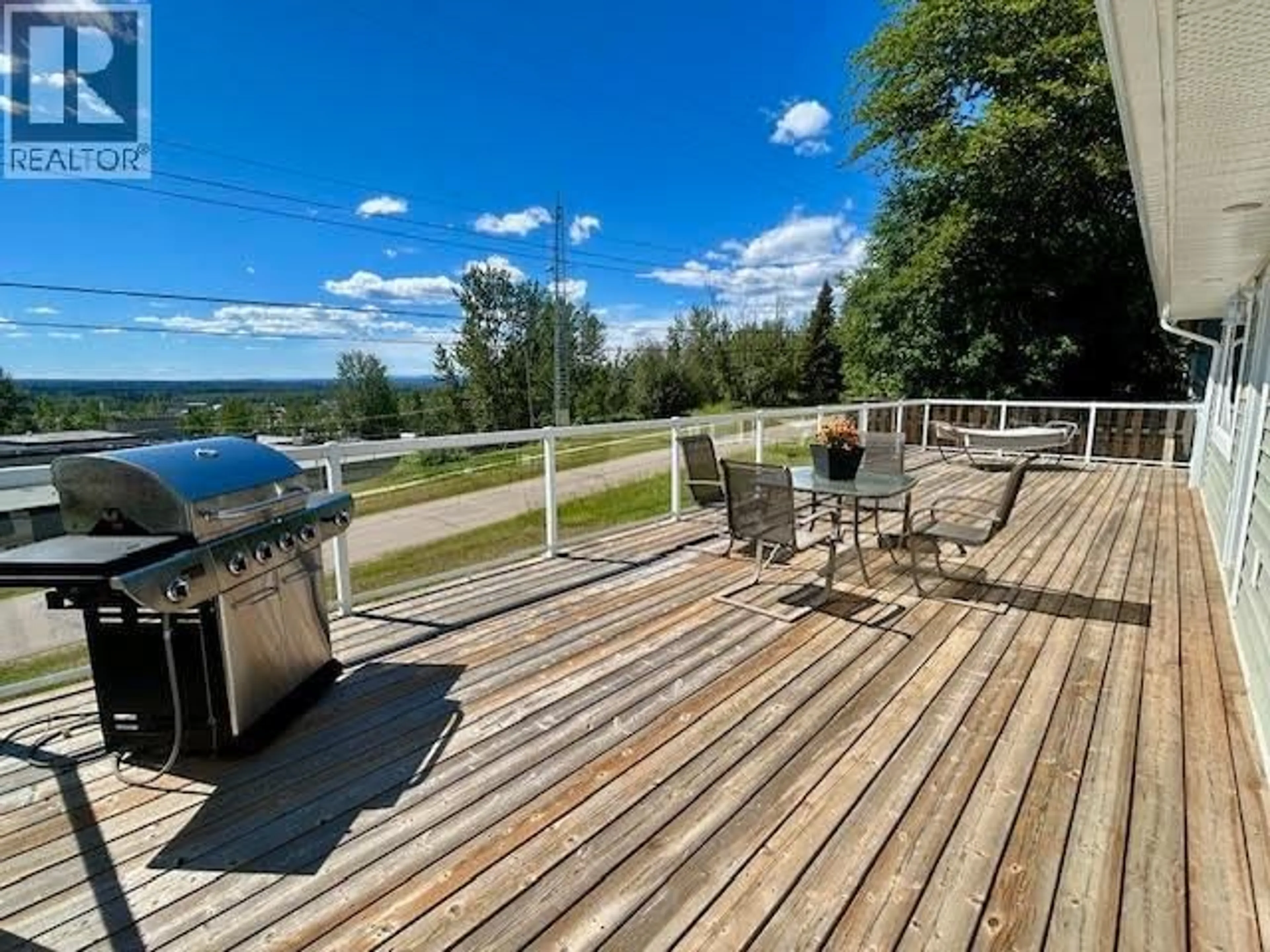 Patio, water/lake/river/ocean view for 5208 54 AVENUE, Fort Nelson British Columbia V0C1R0