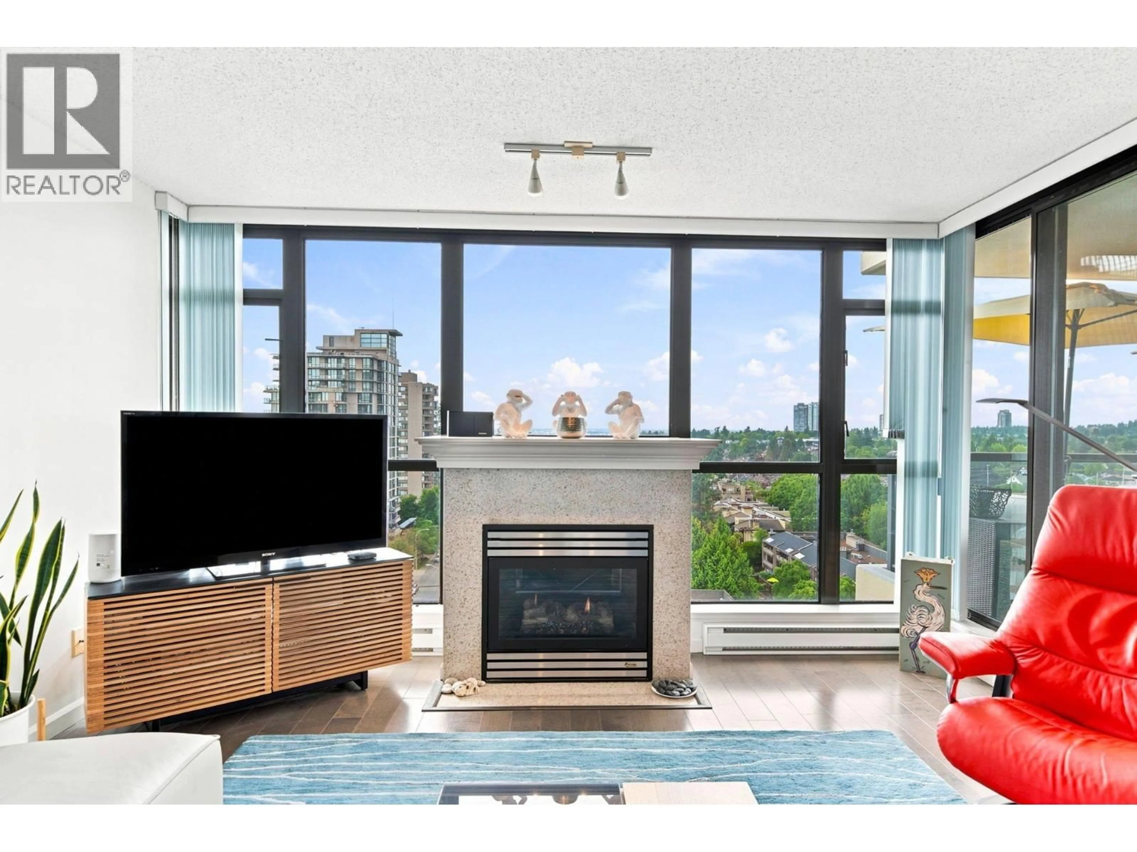Living room with furniture, unknown for 1205 - 615 HAMILTON STREET, New Westminster British Columbia V3M7A7