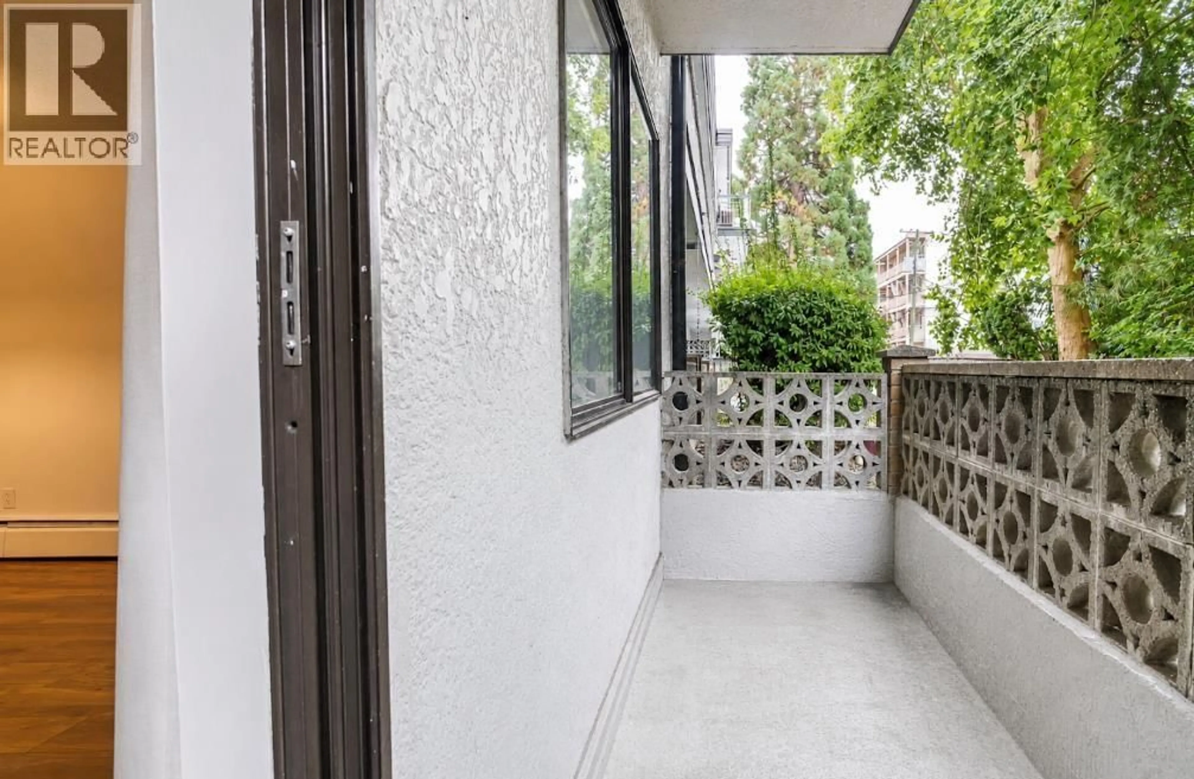 Balcony in the apartment, street for 103 - 1950 8TH AVENUE, Vancouver British Columbia V6J1W3