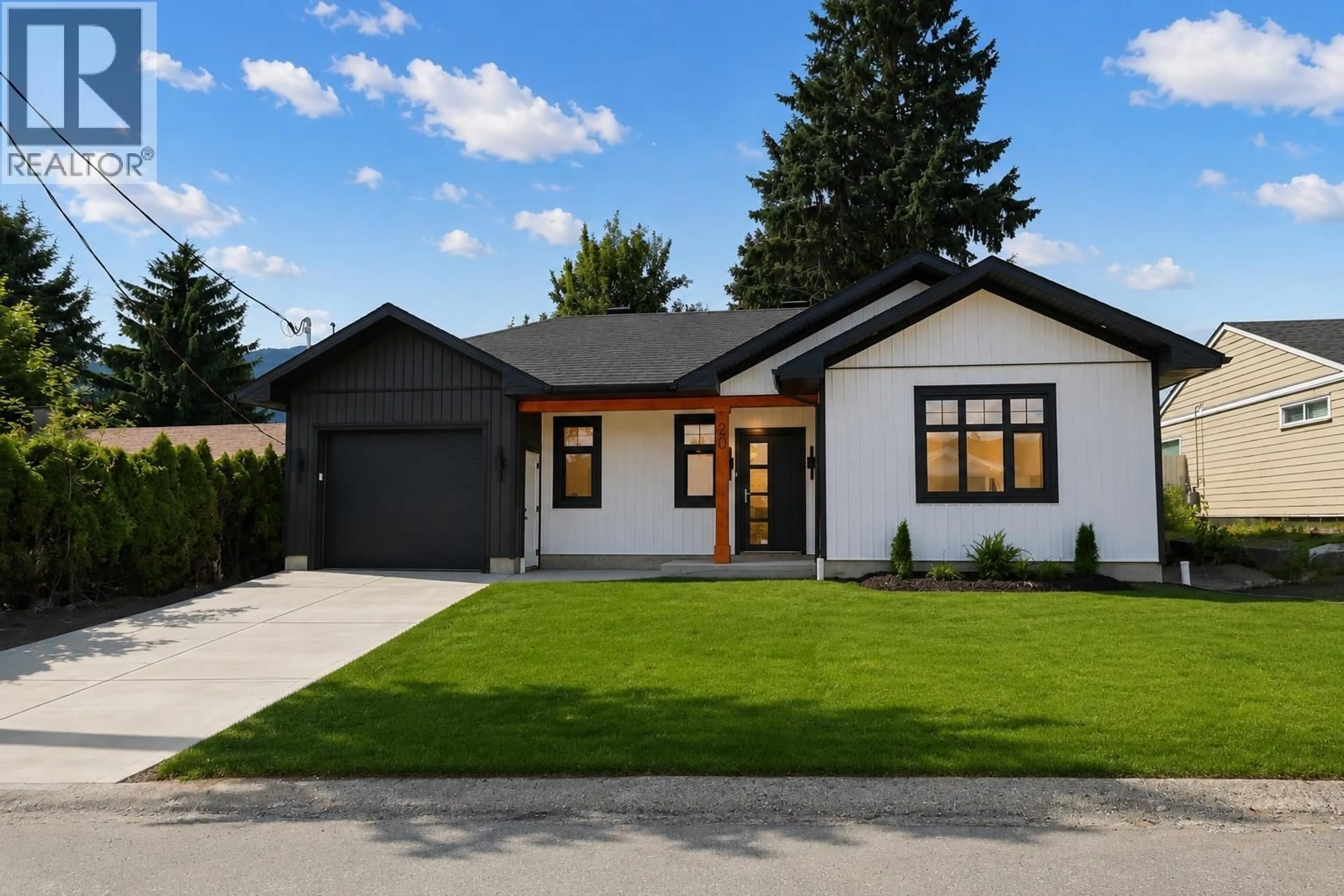 Home with vinyl exterior material, street for 20 STIKINE STREET, Kitimat British Columbia V8C1W5