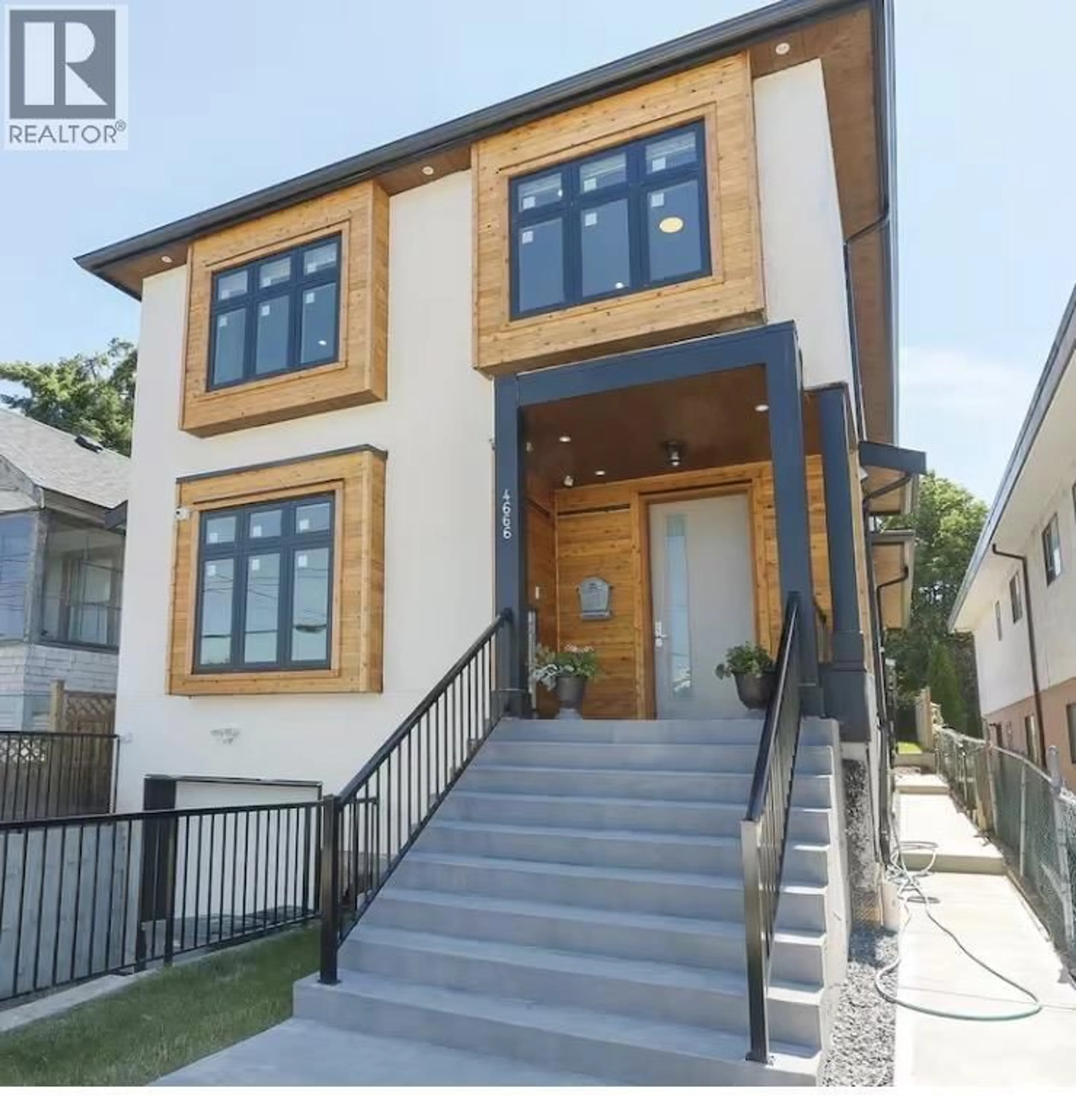 Home with brick exterior material, street for 4666 EARLES STREET, Vancouver British Columbia V5R3R2
