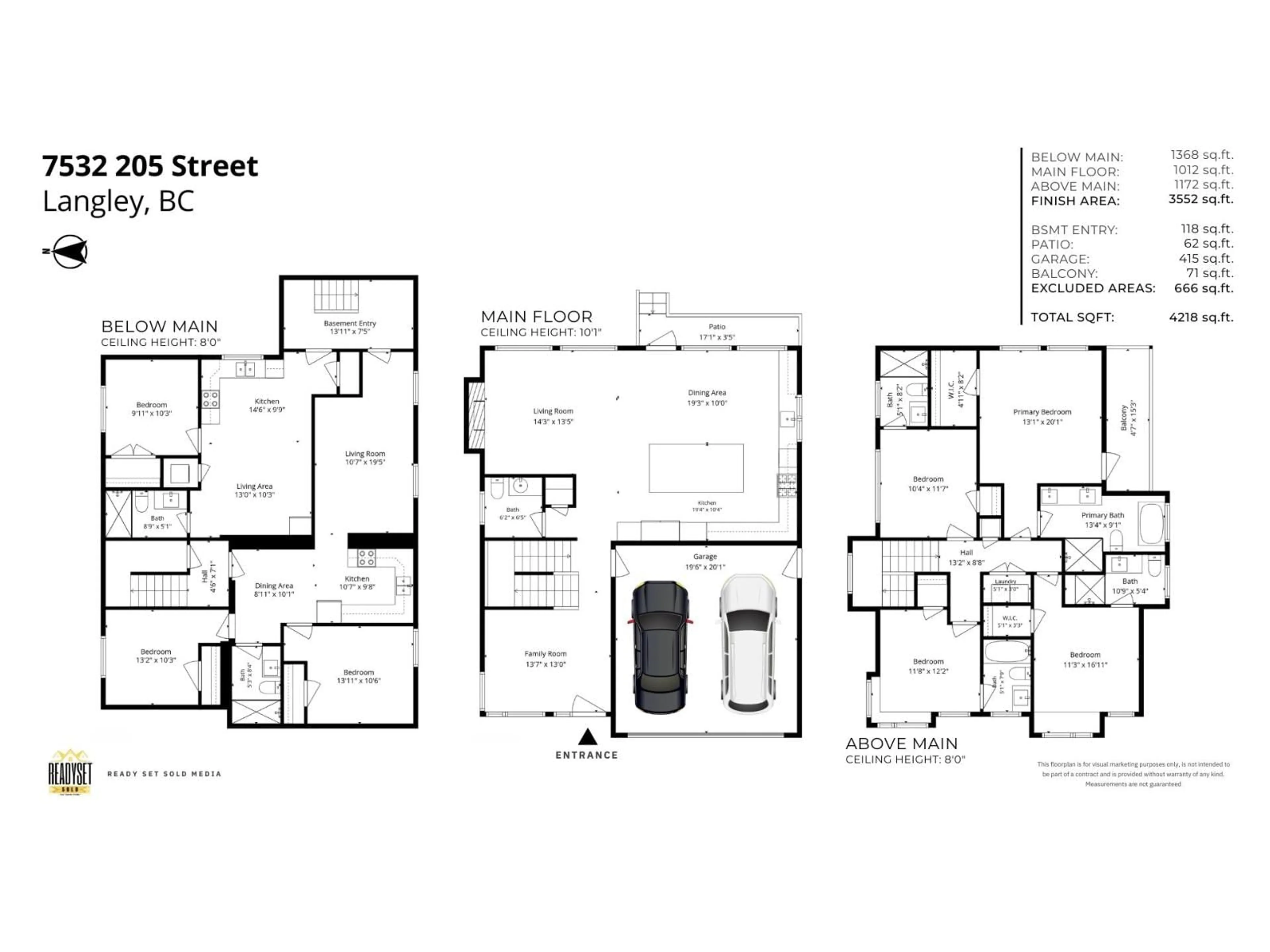 Floor plan for 7532 205 STREET, Langley British Columbia V2Y1V5