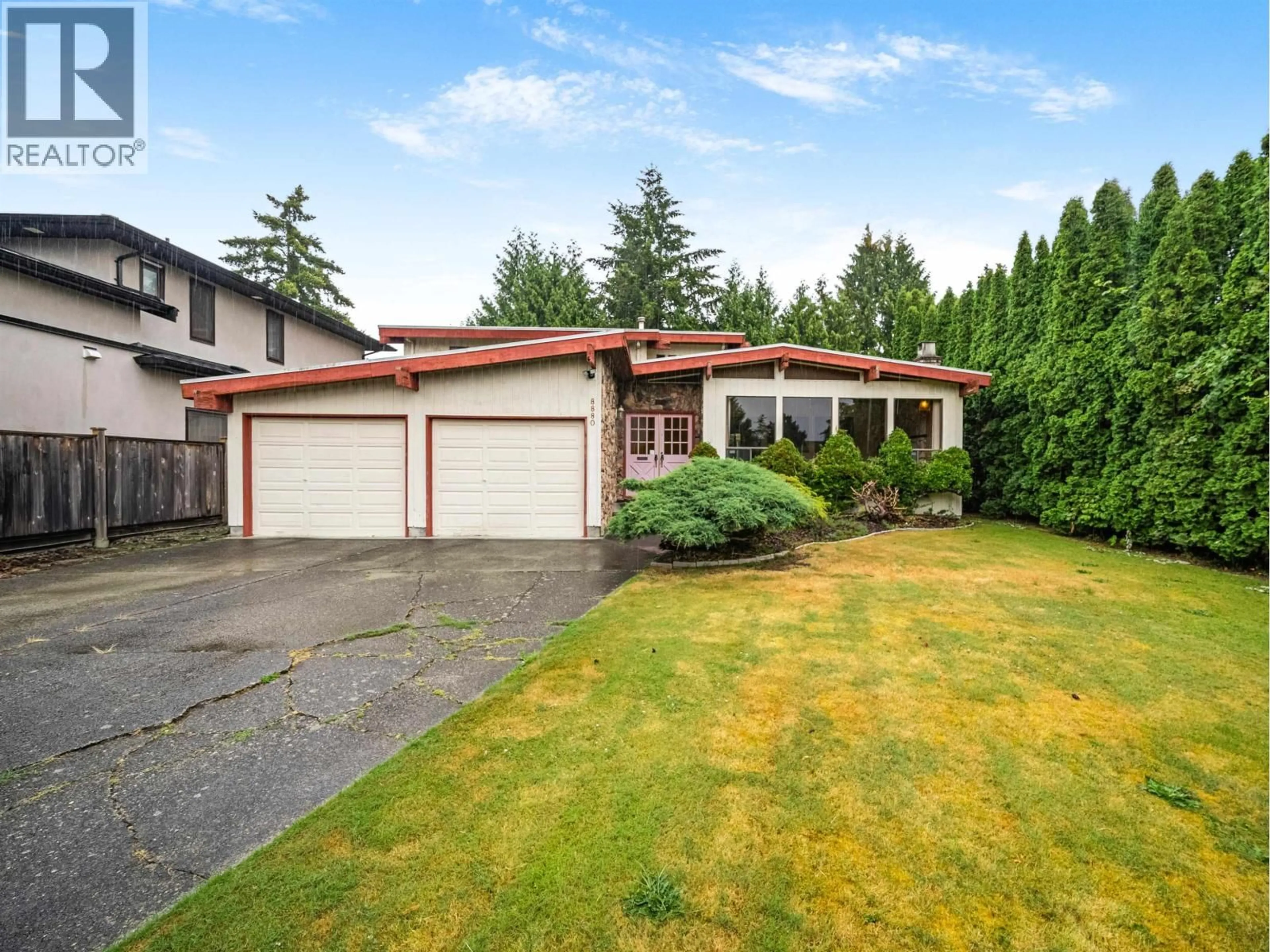 Home with vinyl exterior material, street for 8880 CARMICHAEL STREET, Richmond British Columbia V6Y2W4