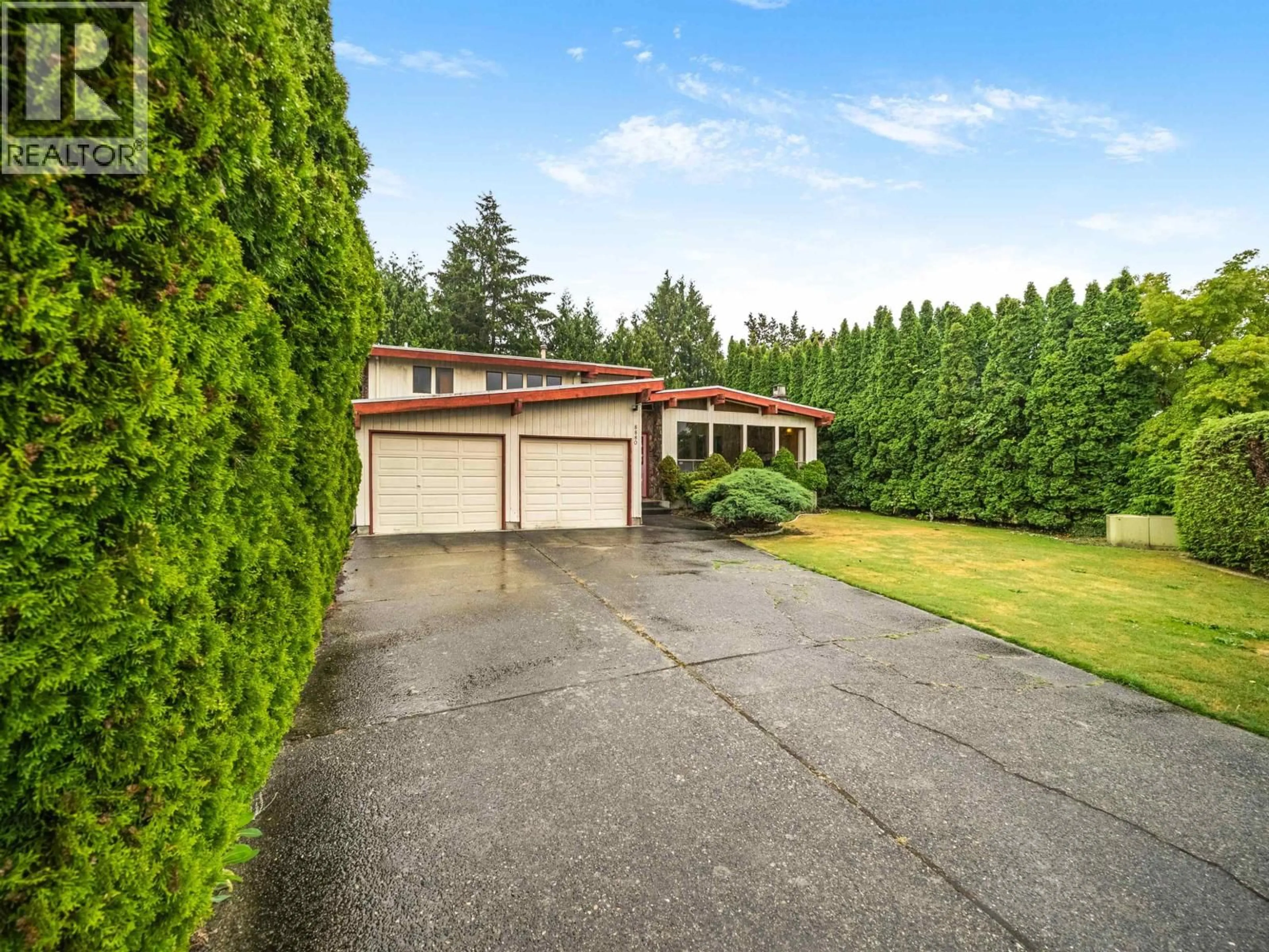 Home with vinyl exterior material, street for 8880 CARMICHAEL STREET, Richmond British Columbia V6Y2W4