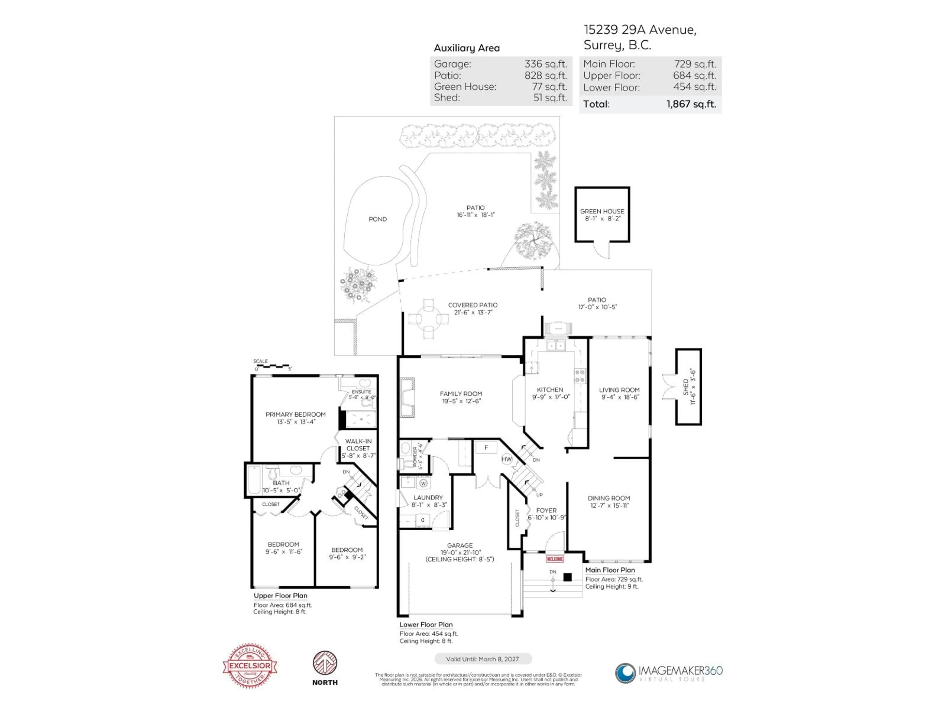 Floor plan for 15239 29A AVENUE, Surrey British Columbia V4P1G7