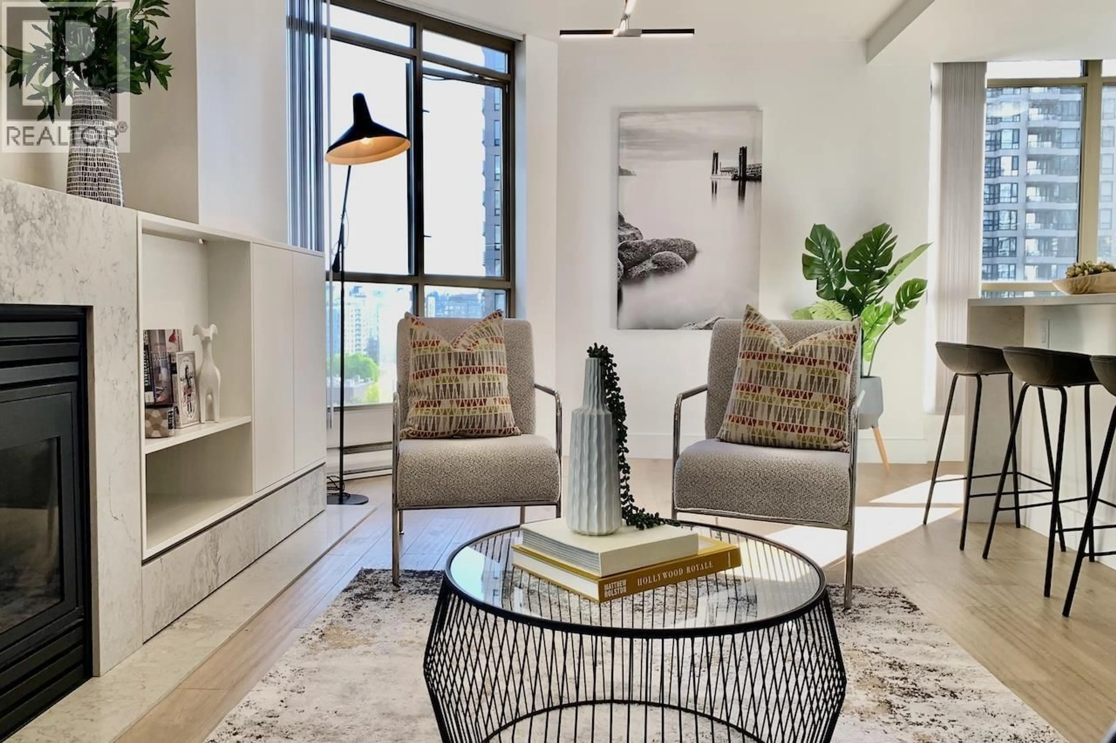 Living room with furniture, unknown for 1003 - 867 HAMILTON STREET, Vancouver British Columbia V6B6B7