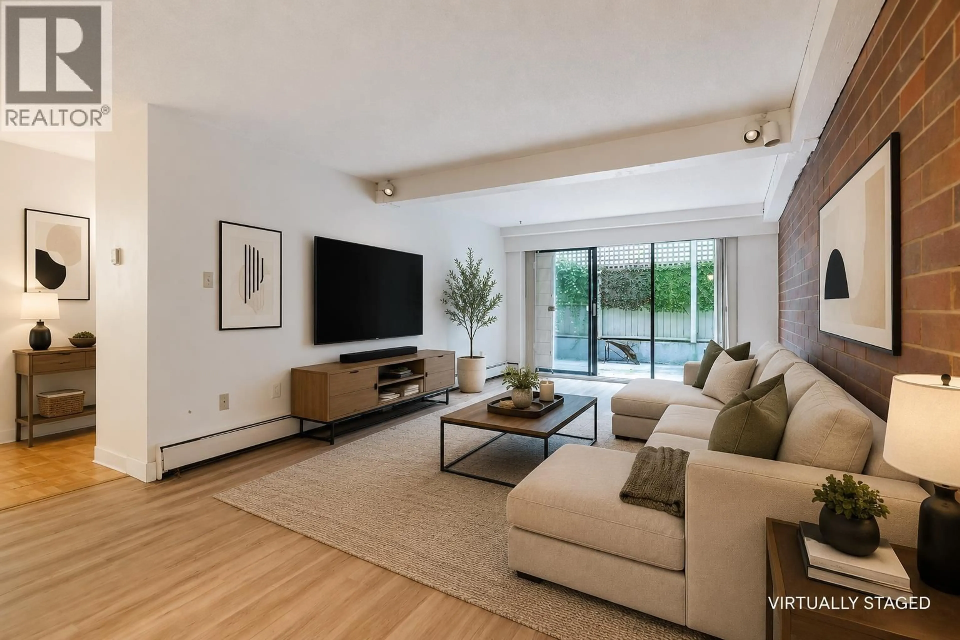 Living room with furniture, unknown for 108 - 1535 NELSON STREET, Vancouver British Columbia V6G1M2