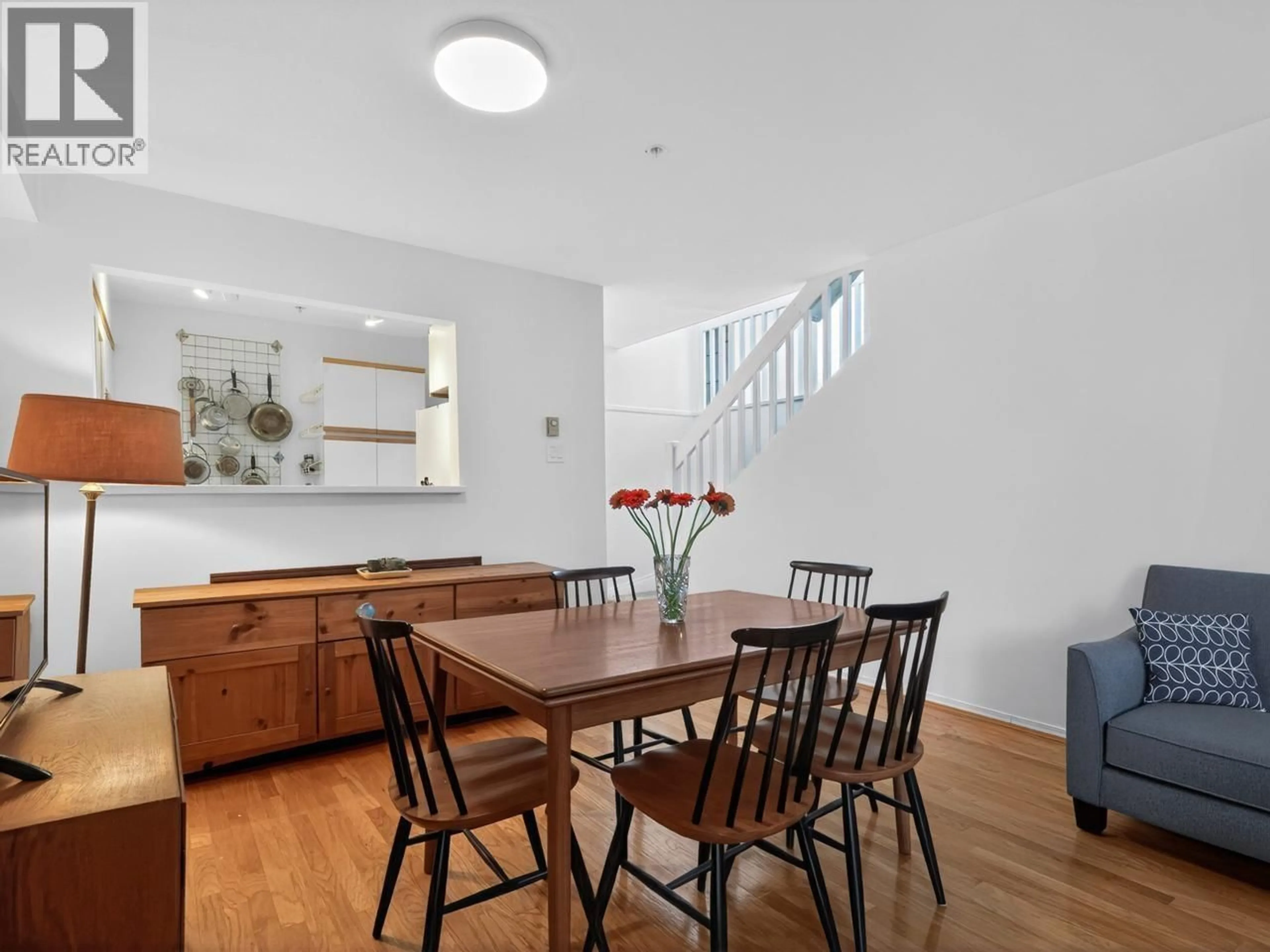 Dining room, wood/laminate floor for 313 - 2175 3RD AVENUE, Vancouver British Columbia V6K1L2