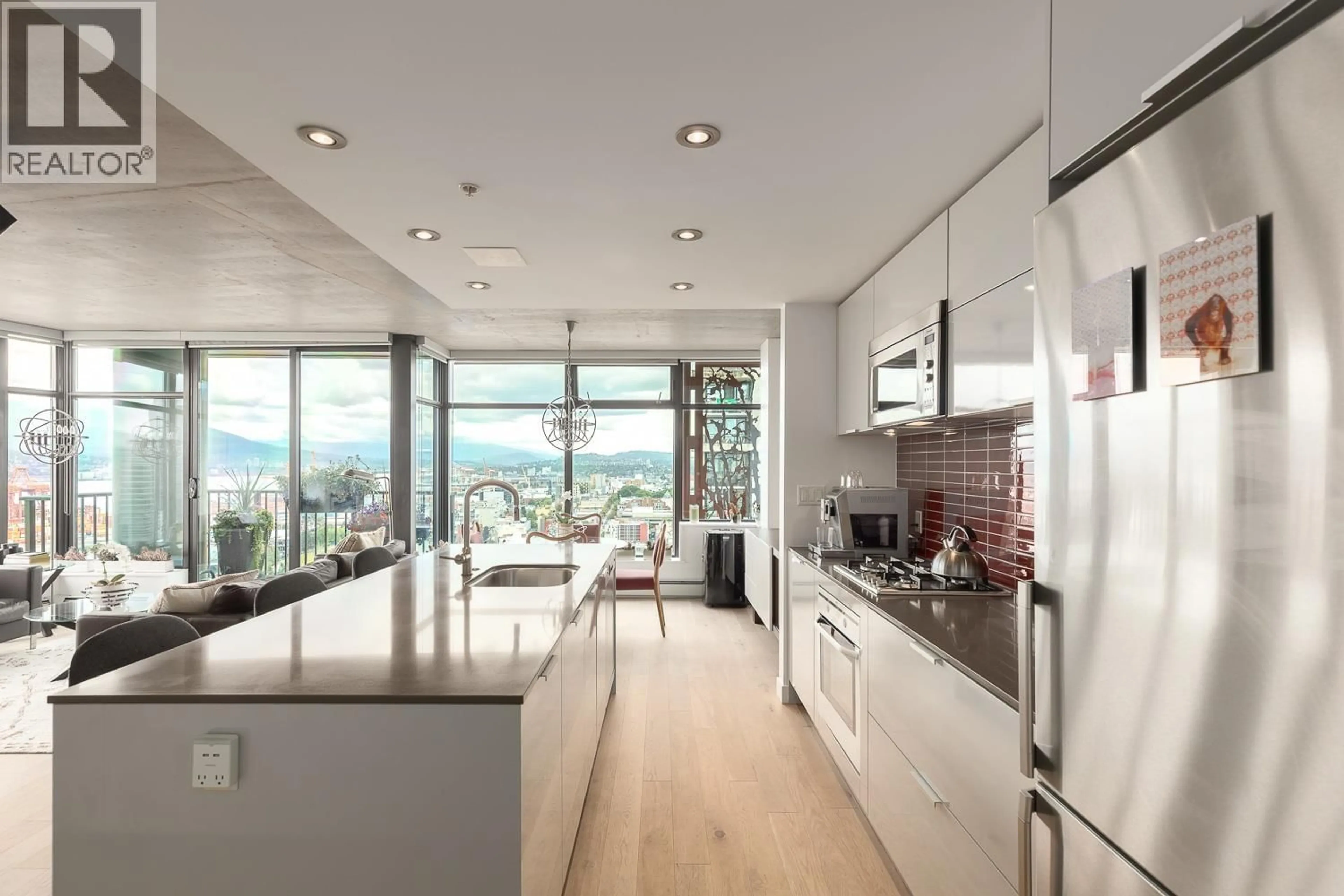 Contemporary kitchen, unknown for 2903 - 128 CORDOVA STREET, Vancouver British Columbia V6B0E5